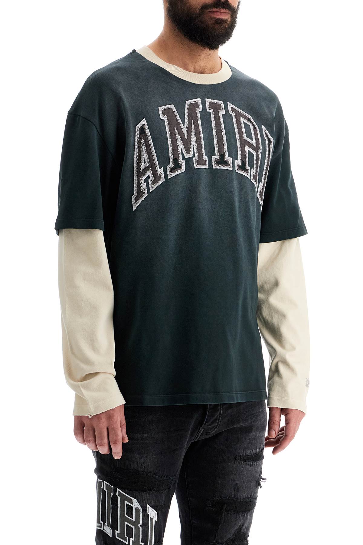 "amiri vintage long sleeve t