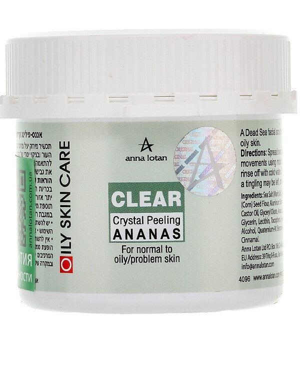 Anna Lotan Clear - Crystal Peeling Ananas 250ml / 8.5oz