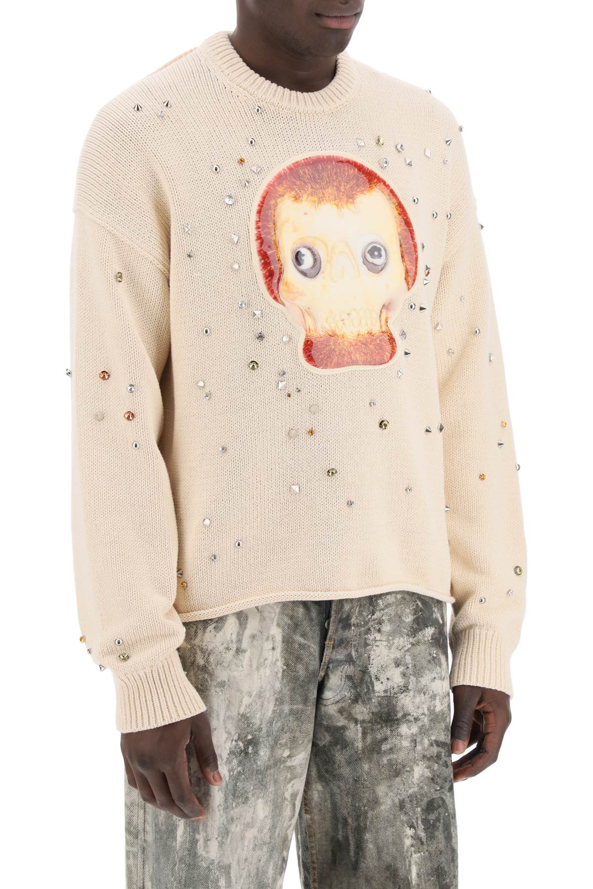 Acne Studios "studded pullover with animation