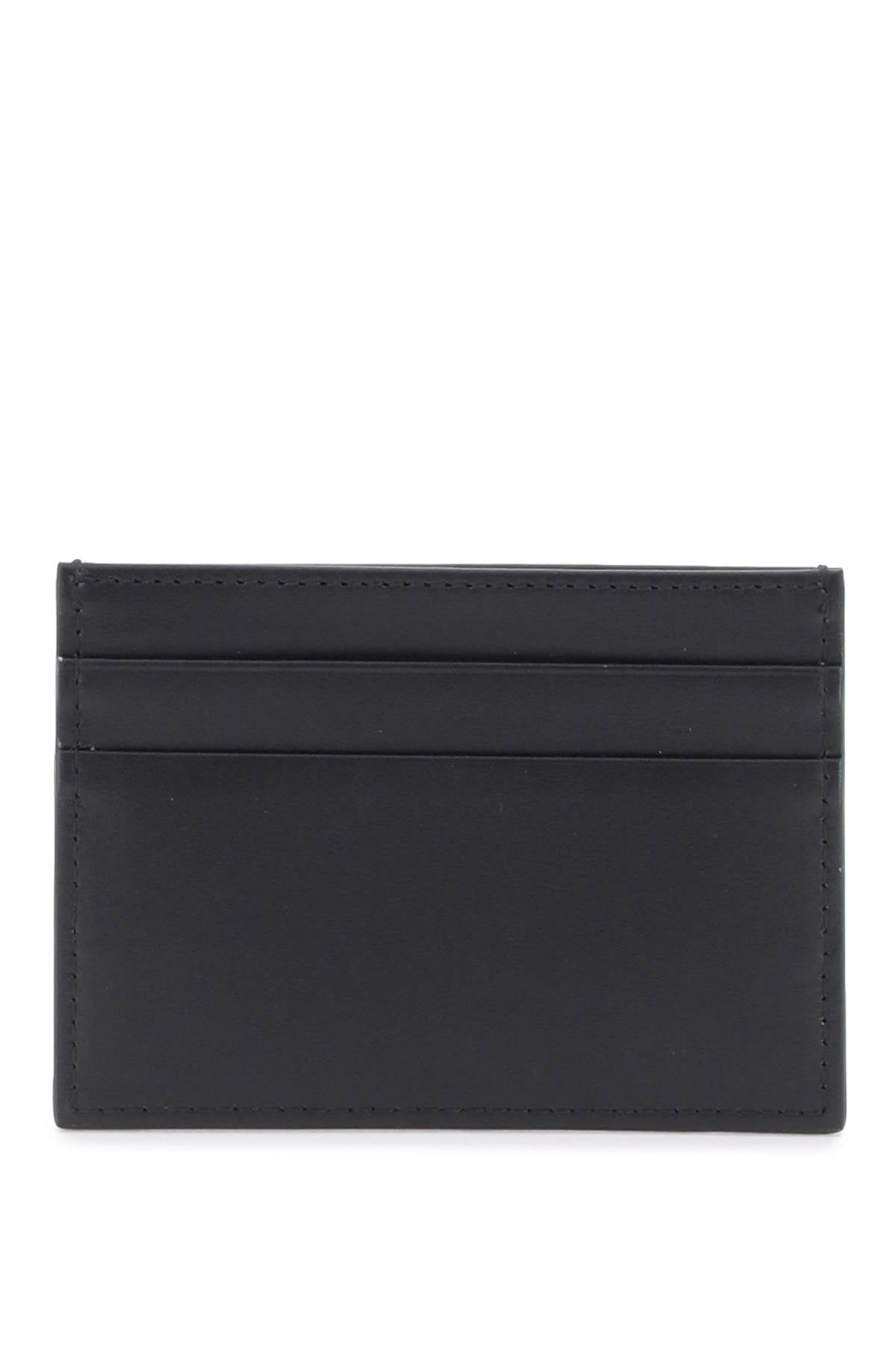 Dolce & Gabbana Dolce & Gabbana embossed logo leather cardholder