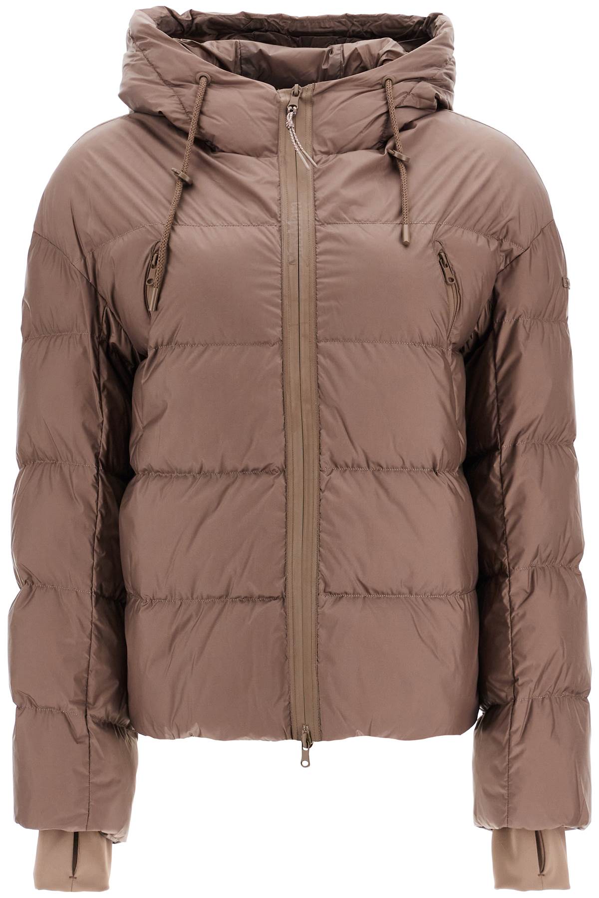 Max Mara Leisure short down jacket with hood 'c