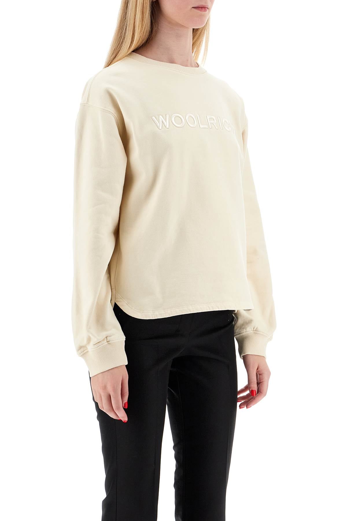 Woolrich 'embroidered logo crewneck