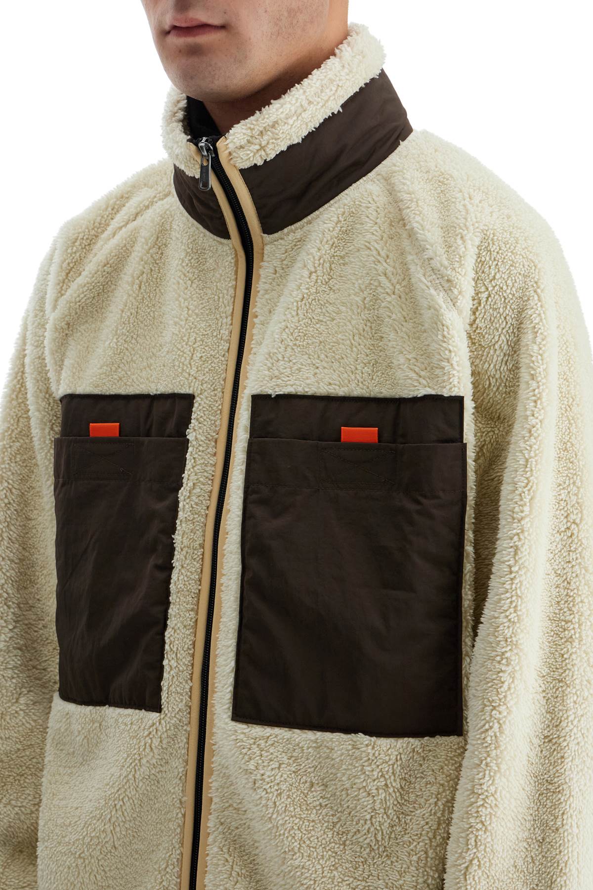 Woolrich sherpa fleece sweatshirt by todd snyder