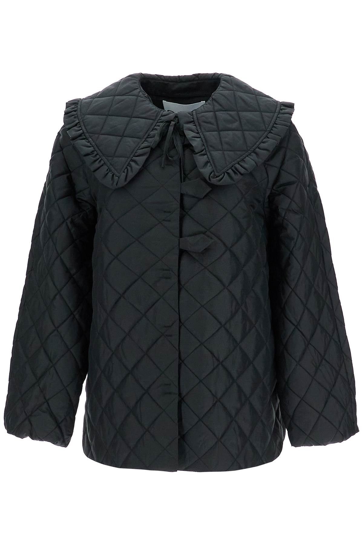 Ganni quilted ripstop jacket