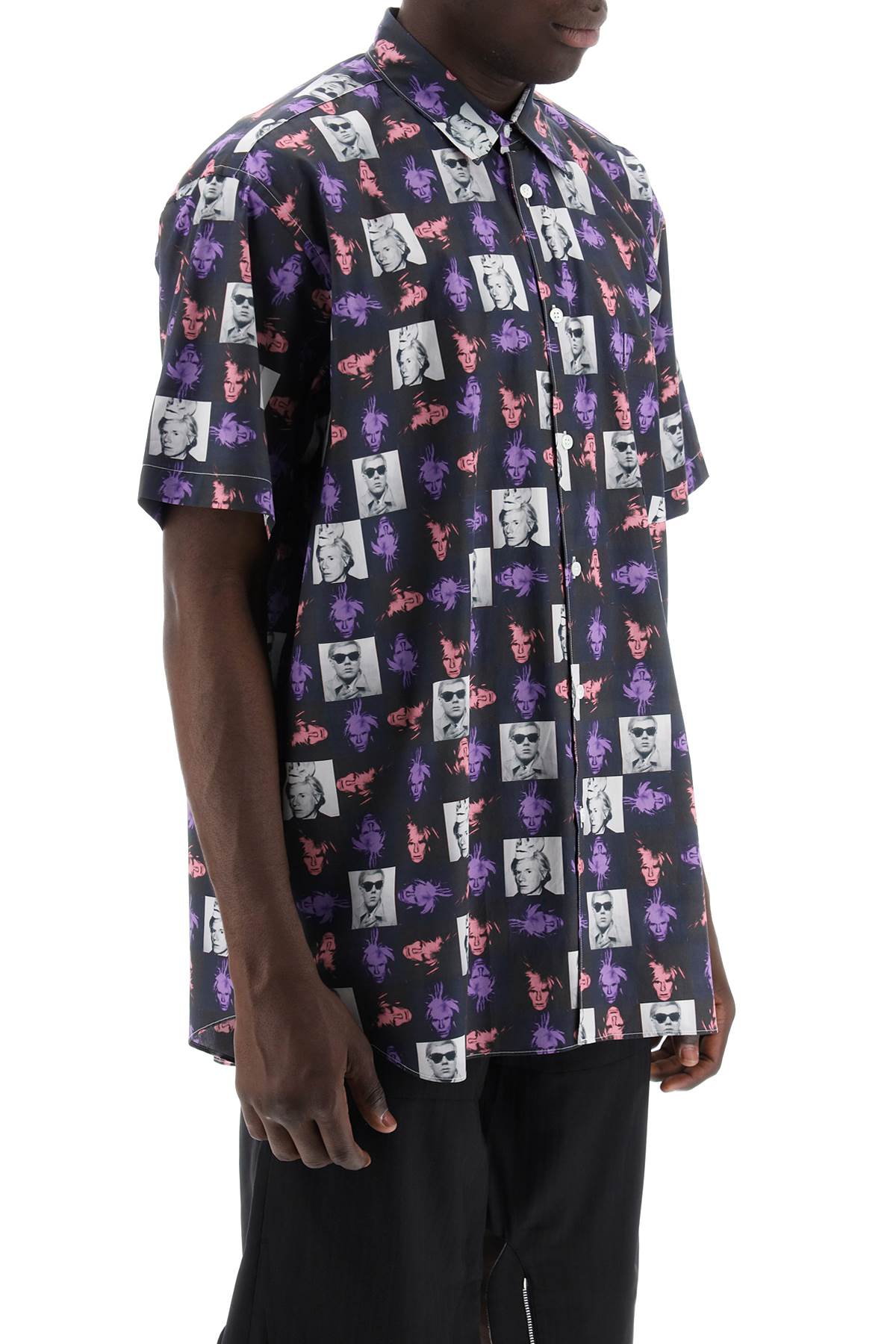 Comme Des Garcons Shirt Comme Des Garcons Shirt short-sleeved shirt with andy warhol print