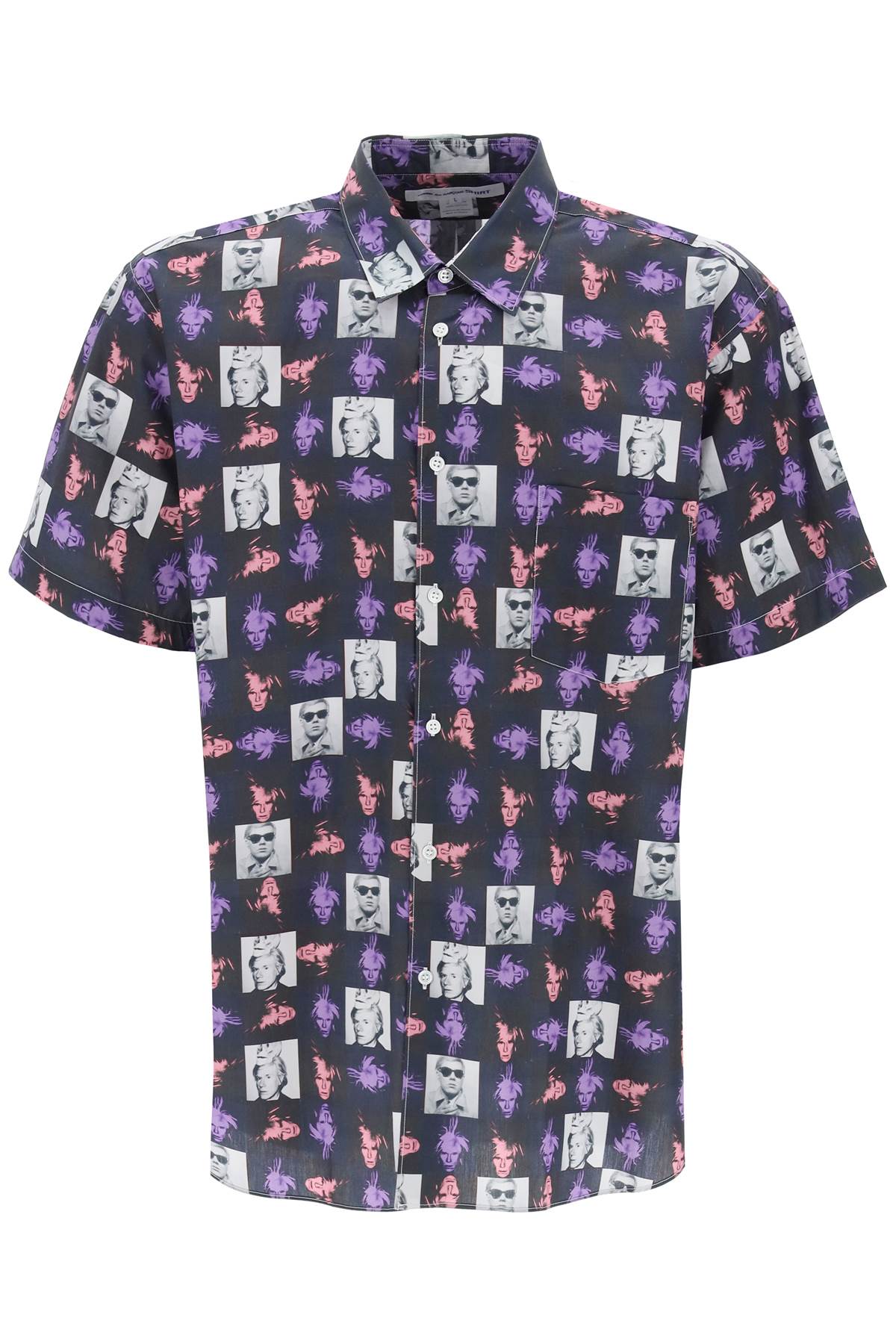 Comme Des Garcons Shirt Comme Des Garcons Shirt short-sleeved shirt with andy warhol print