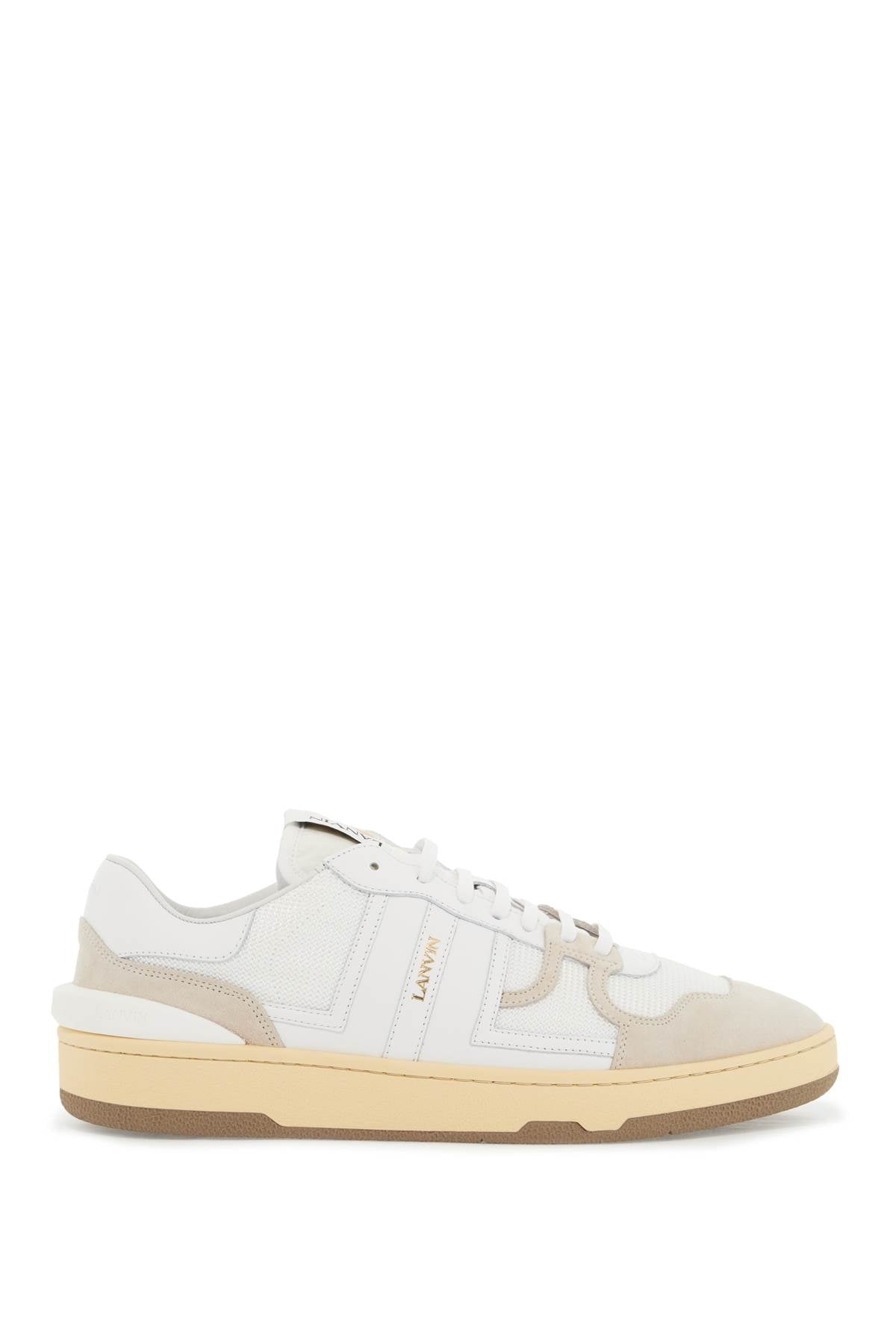 Lanvin Lanvin "mesh and leather clay sneakers with