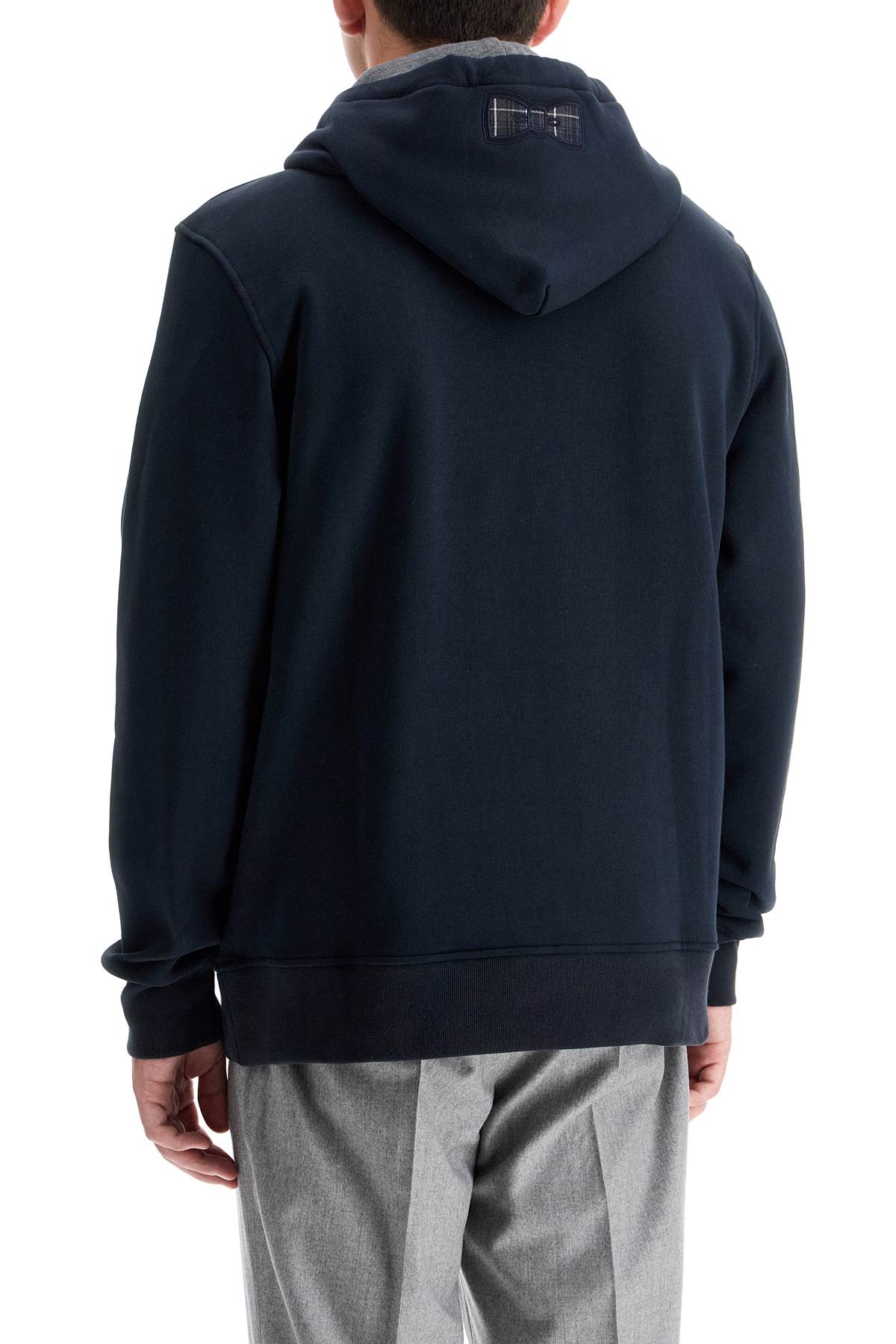 EDEN PARK hooded sweatshirt with logo patch