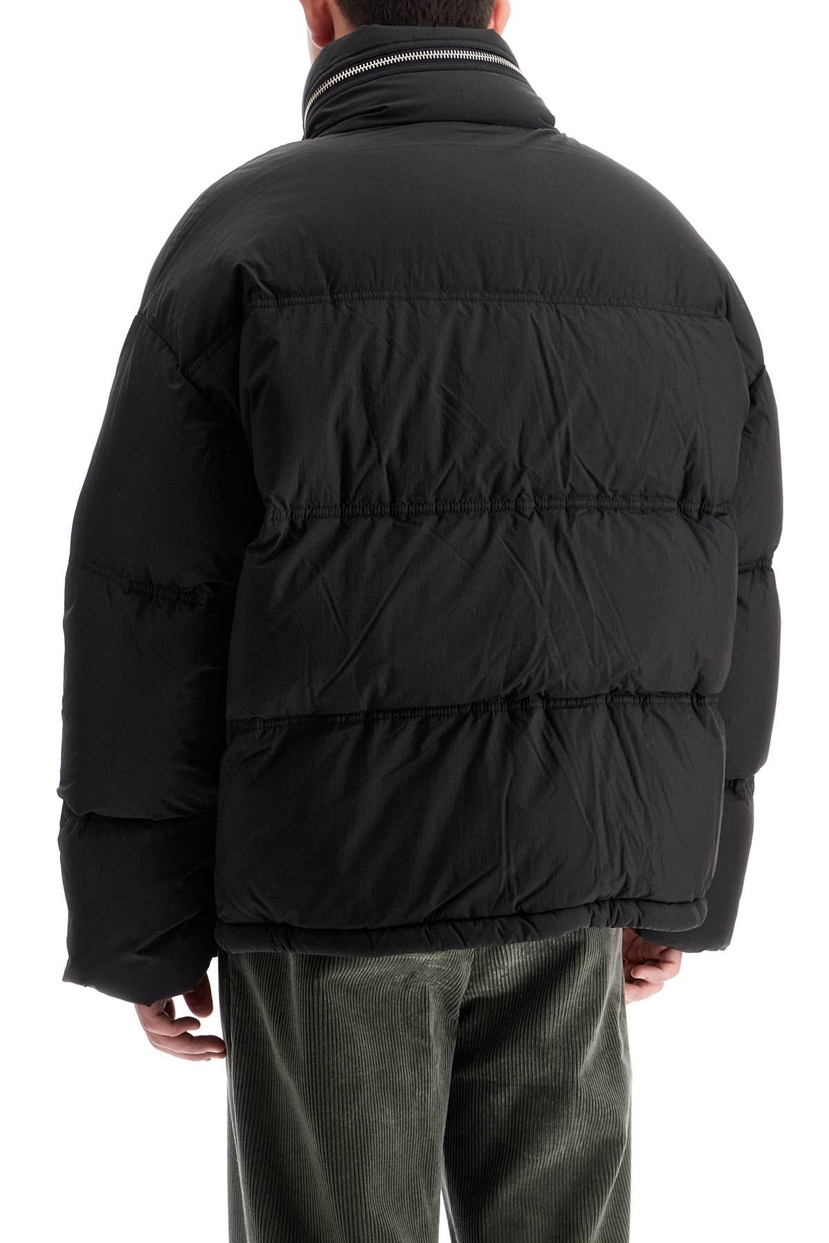 Ami Alexandre Matiussi "down jacket with logo patch