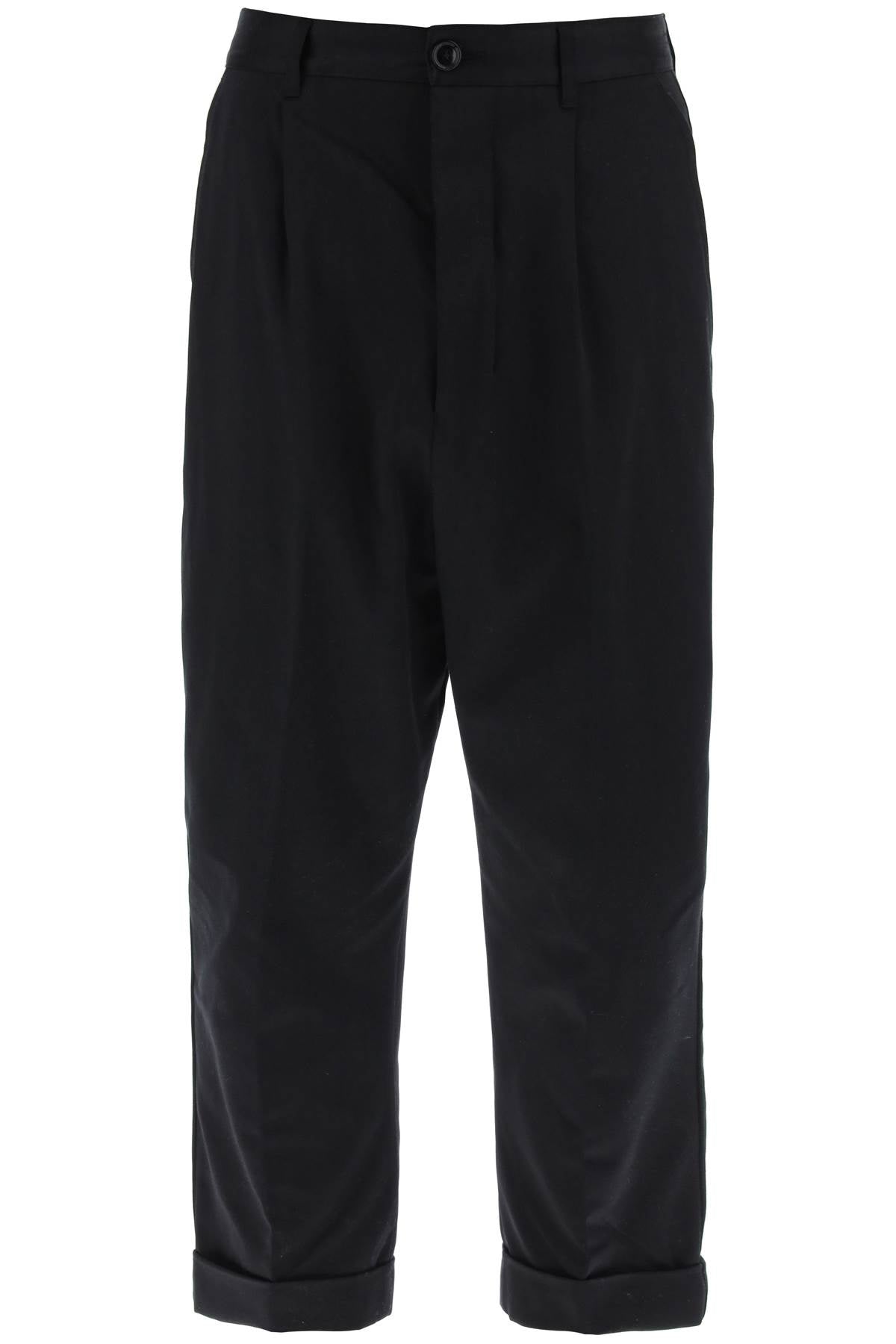 Ami Alexandre Matiussi Ami Alexandre Matiussi cotton carrot pants for men