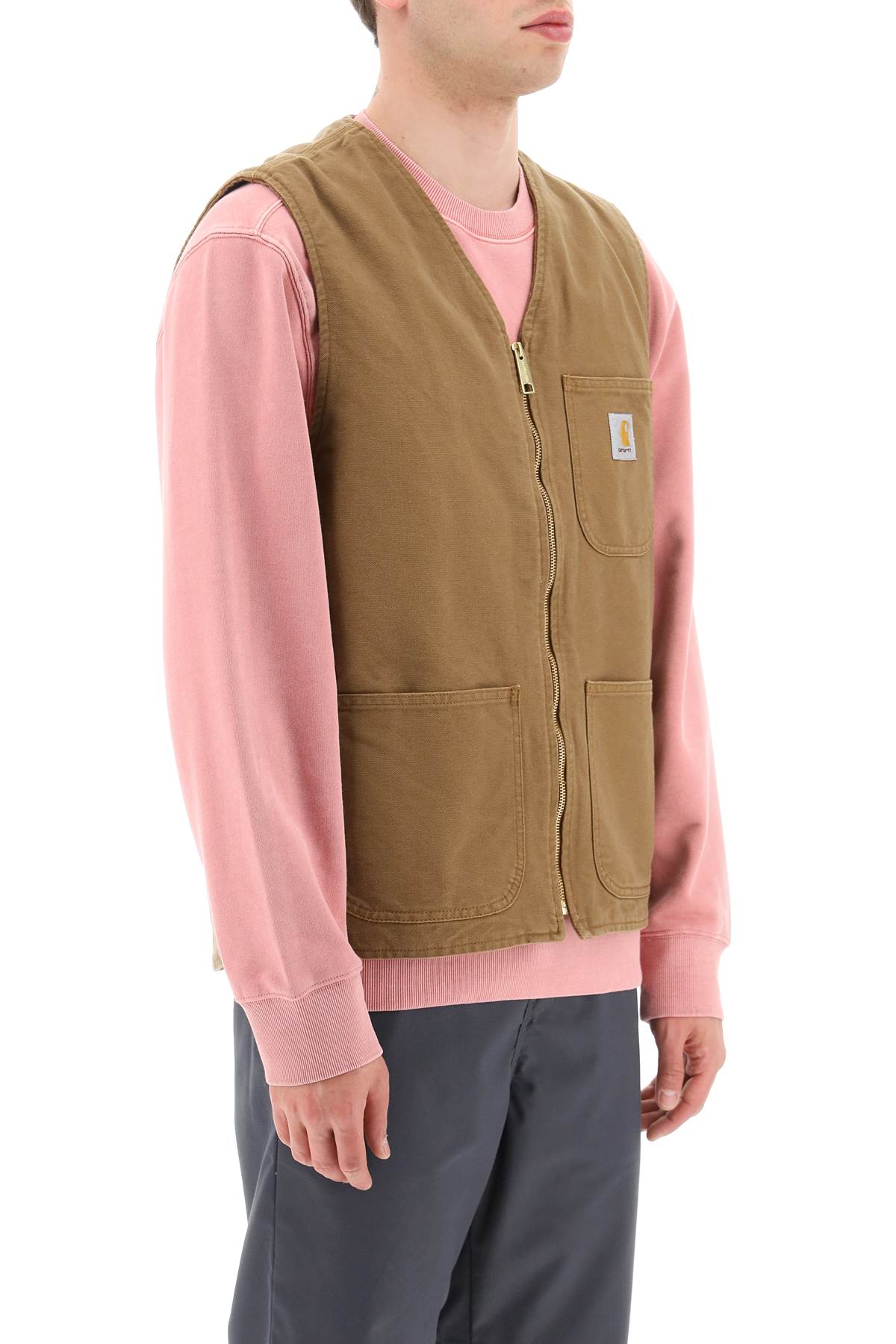 Carhartt Wip Carhartt Wip arbor cotton canvas vest