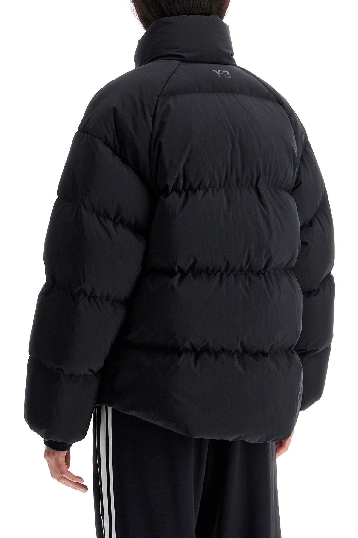 Y-3 short oversized down jacket