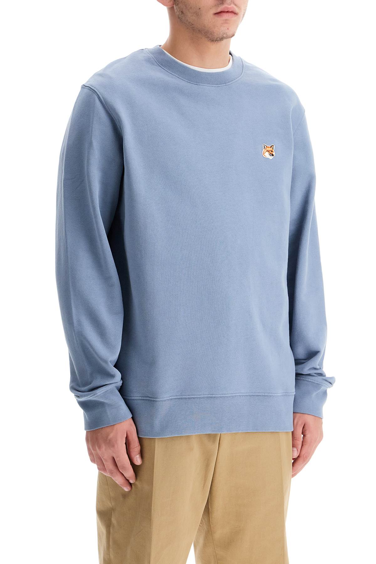 Maison Kitsune 'fox head patch sweatshirt with