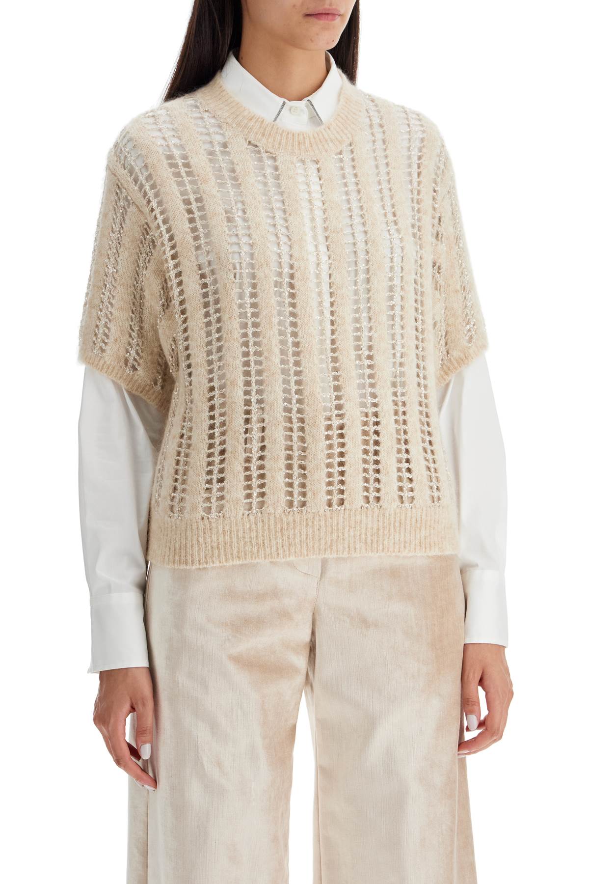 Brunello Cucinelli short-sleeved dazzling