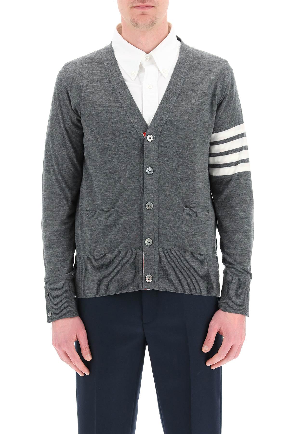 Thom Browne 4-bar cardigan