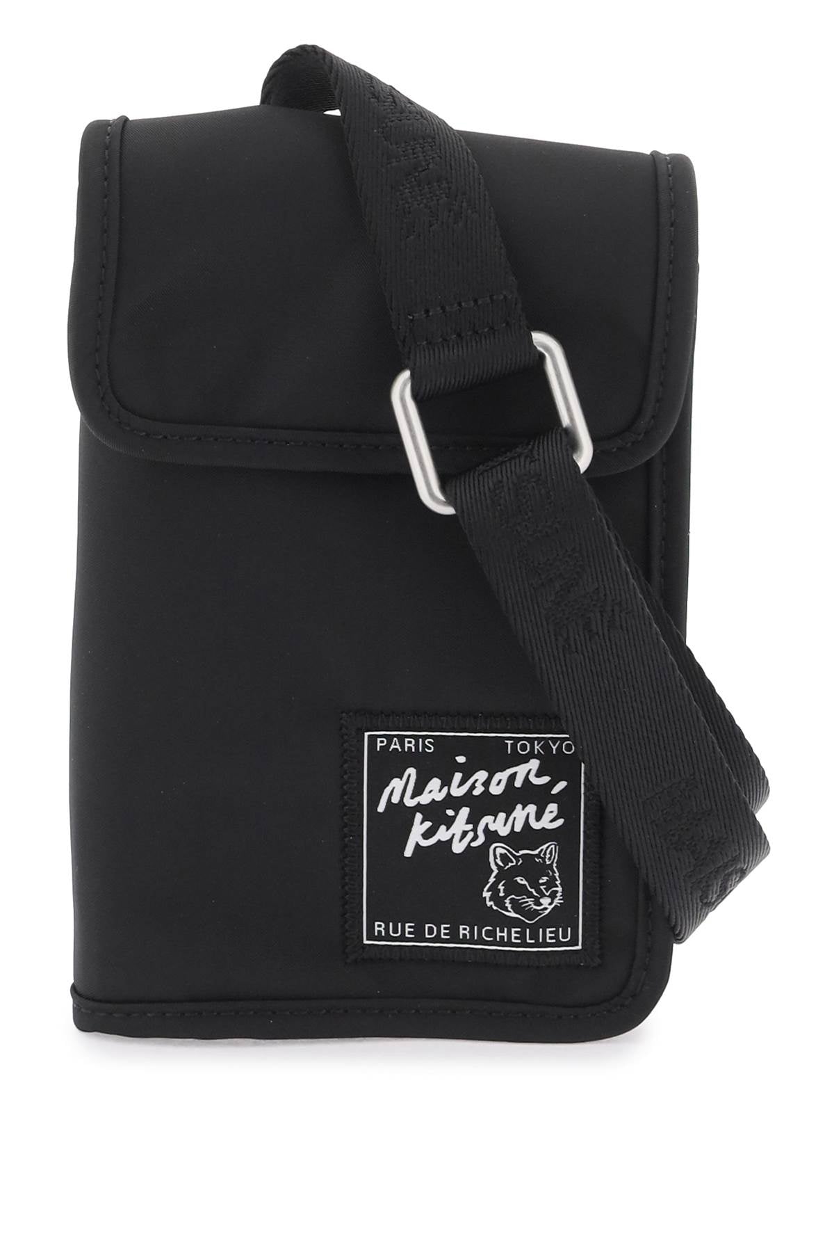 Maison Kitsune Maison Kitsune shoulder bag the traveller p