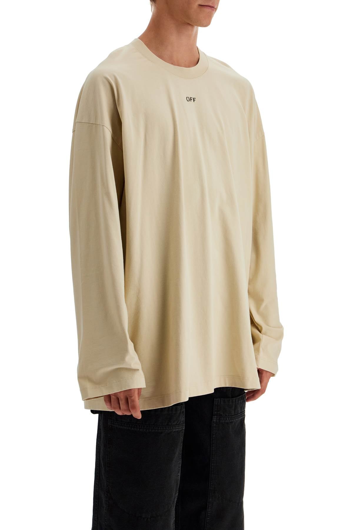 Off White Off-White long sleeve oversized t-shirt for