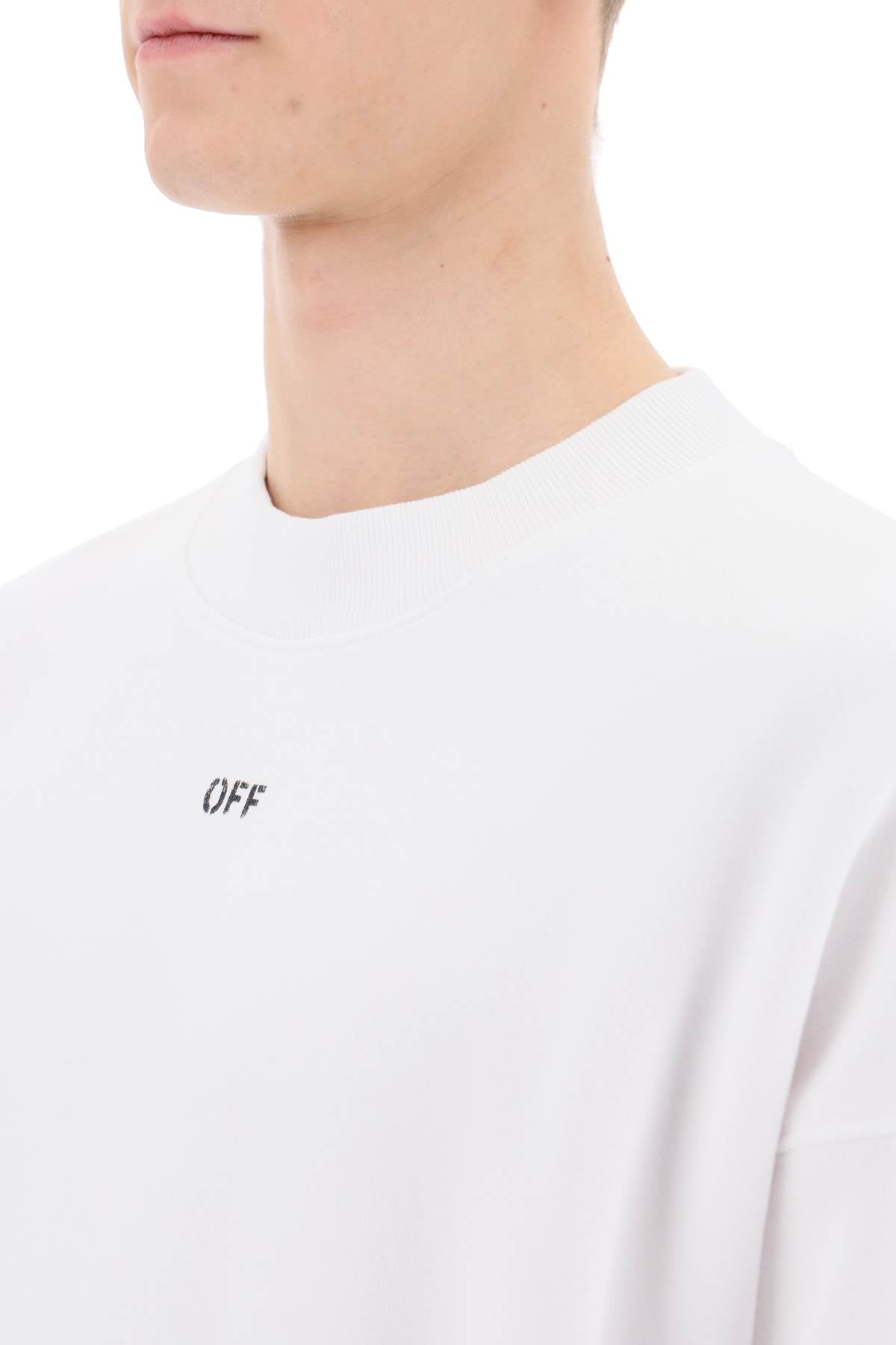 Off-White skate sweatshirt with off logo