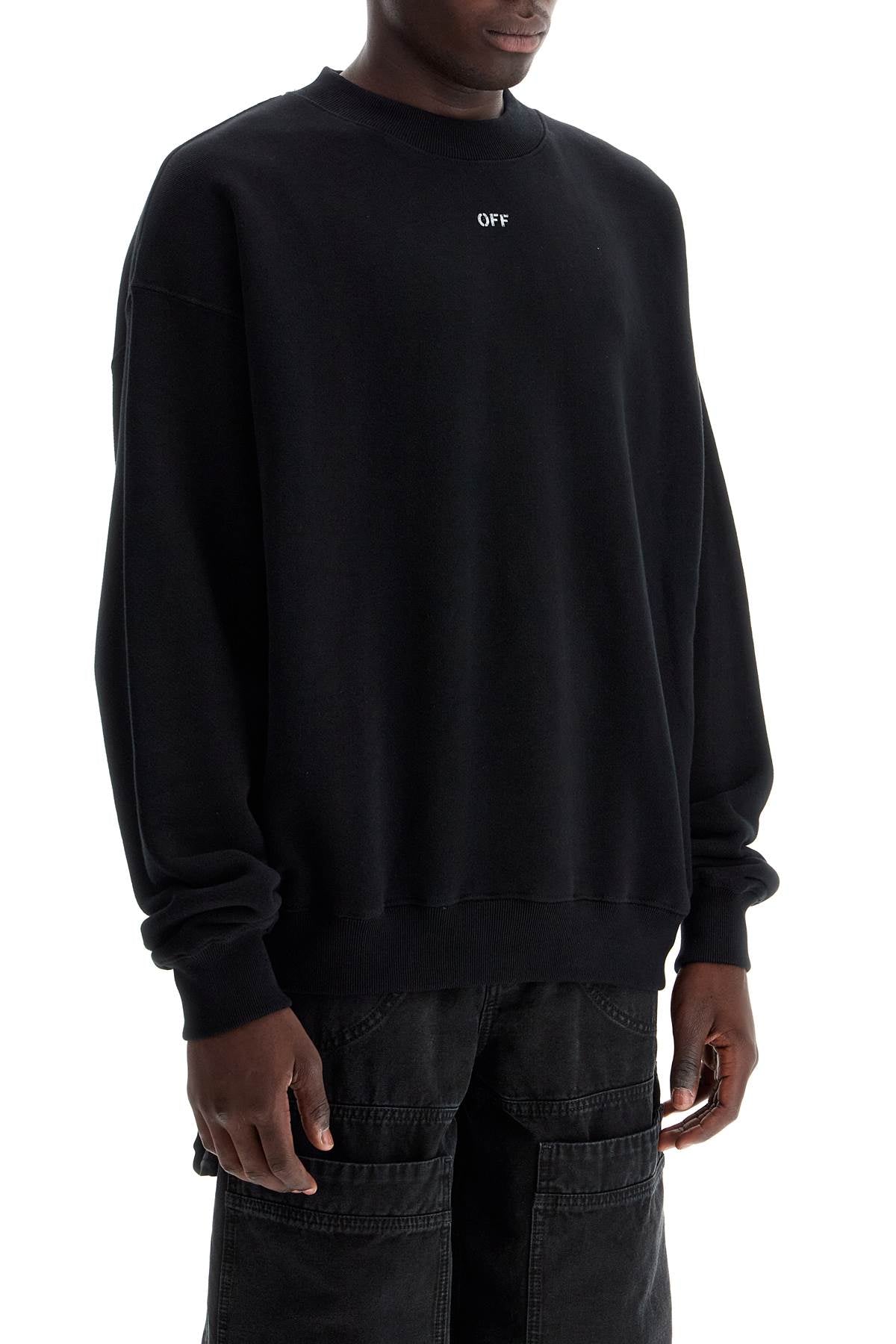 Off White Off-White "off printed crewneck sweatshirt