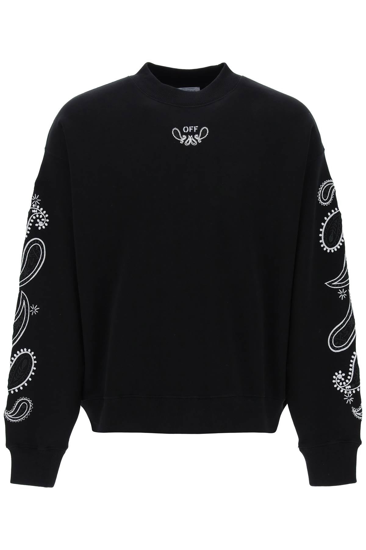 Off-White 'arrow bandana crewneck sweat