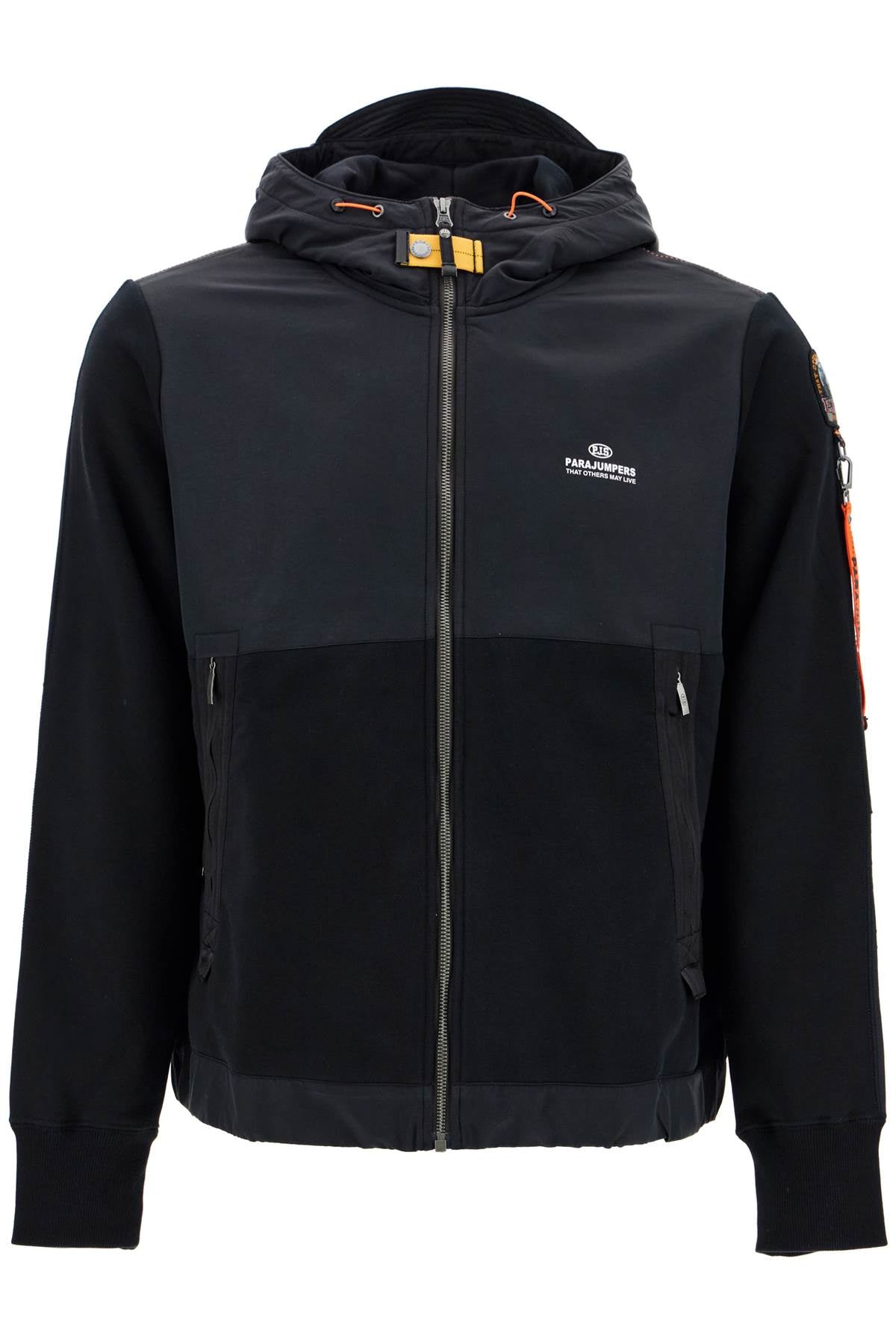 Parajumpers e trident hooded zip-up sweat