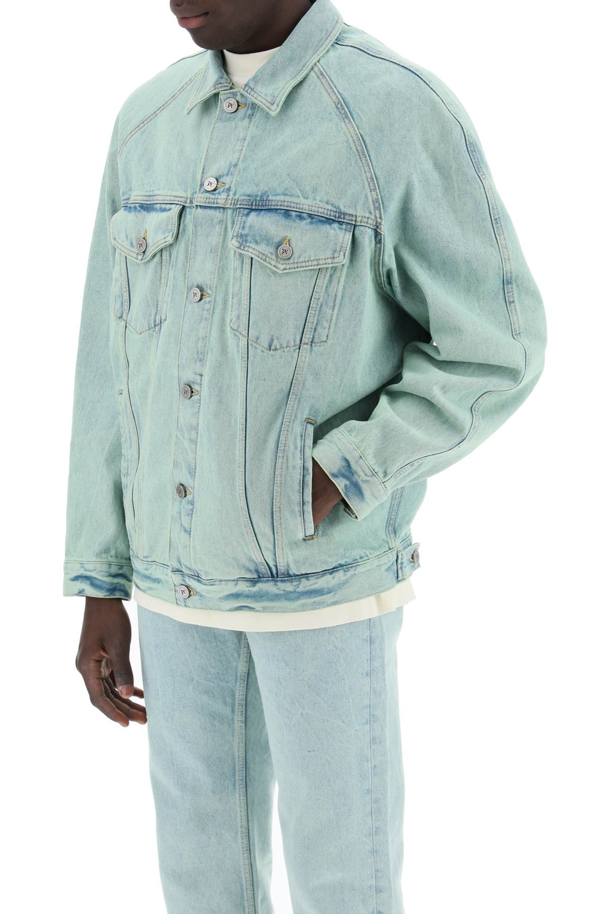 Palm Angels Palm Angels "denim overdye jacket