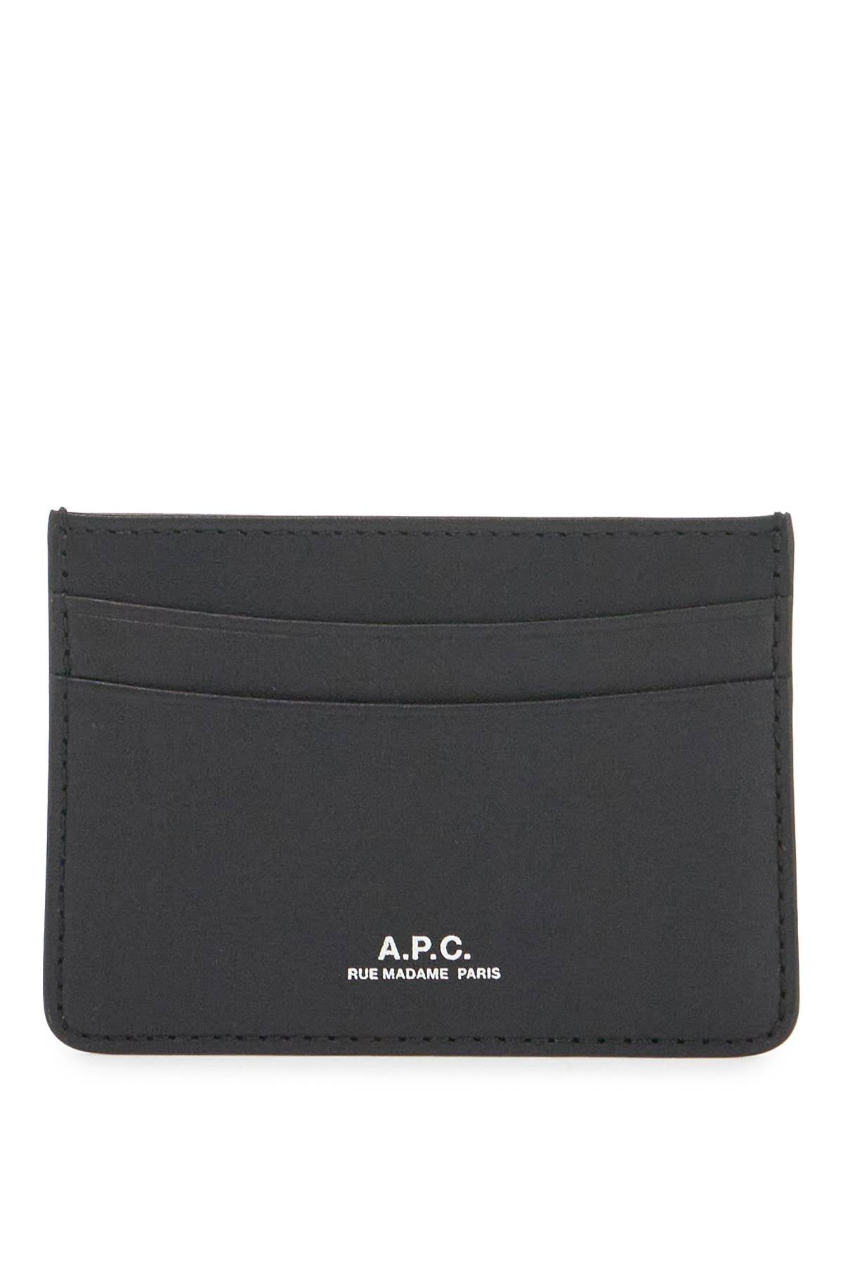 A.P.C. leather andre cardholder