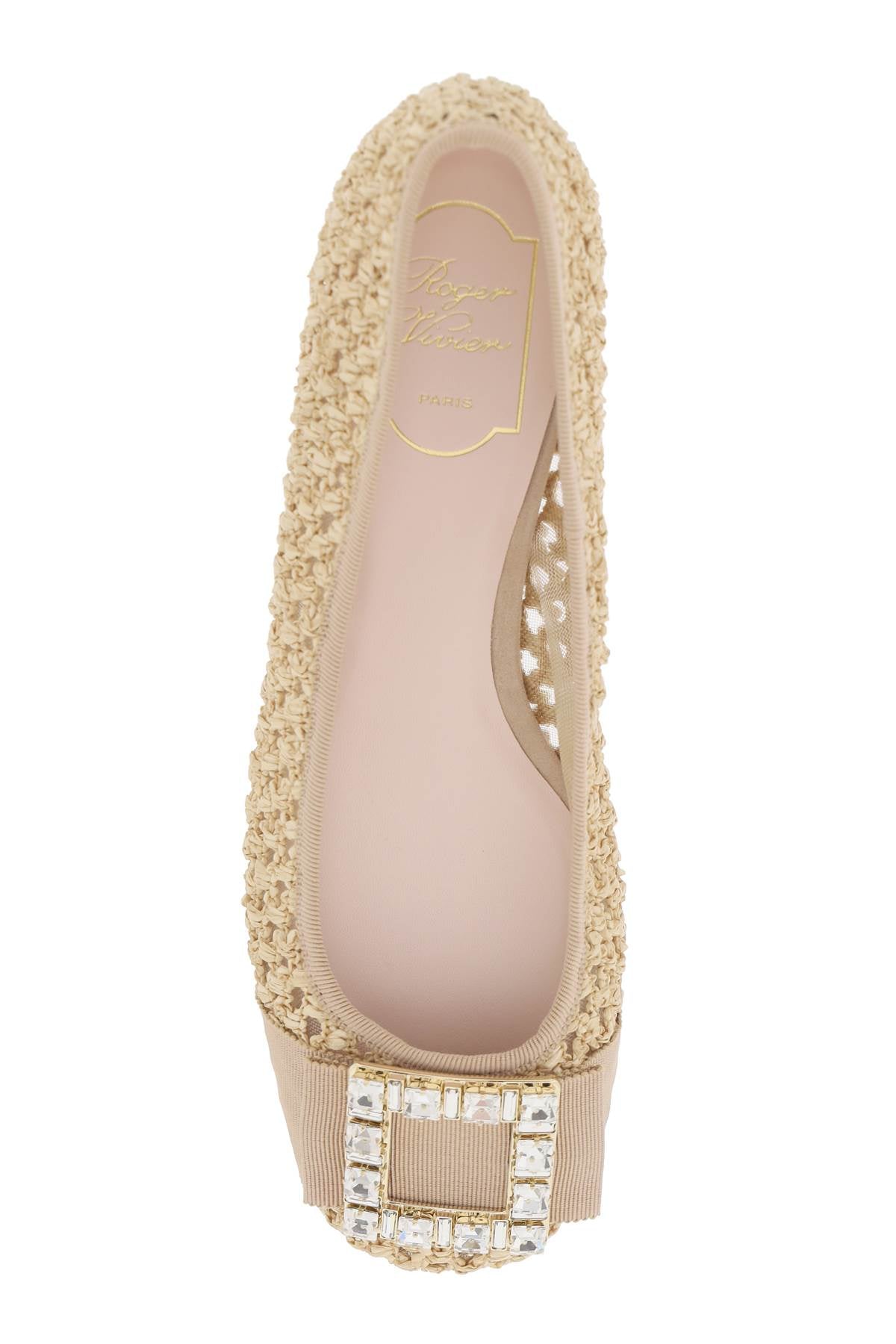 Roger Vivier Roger Vivier "tres vivier ballerinas in rafia