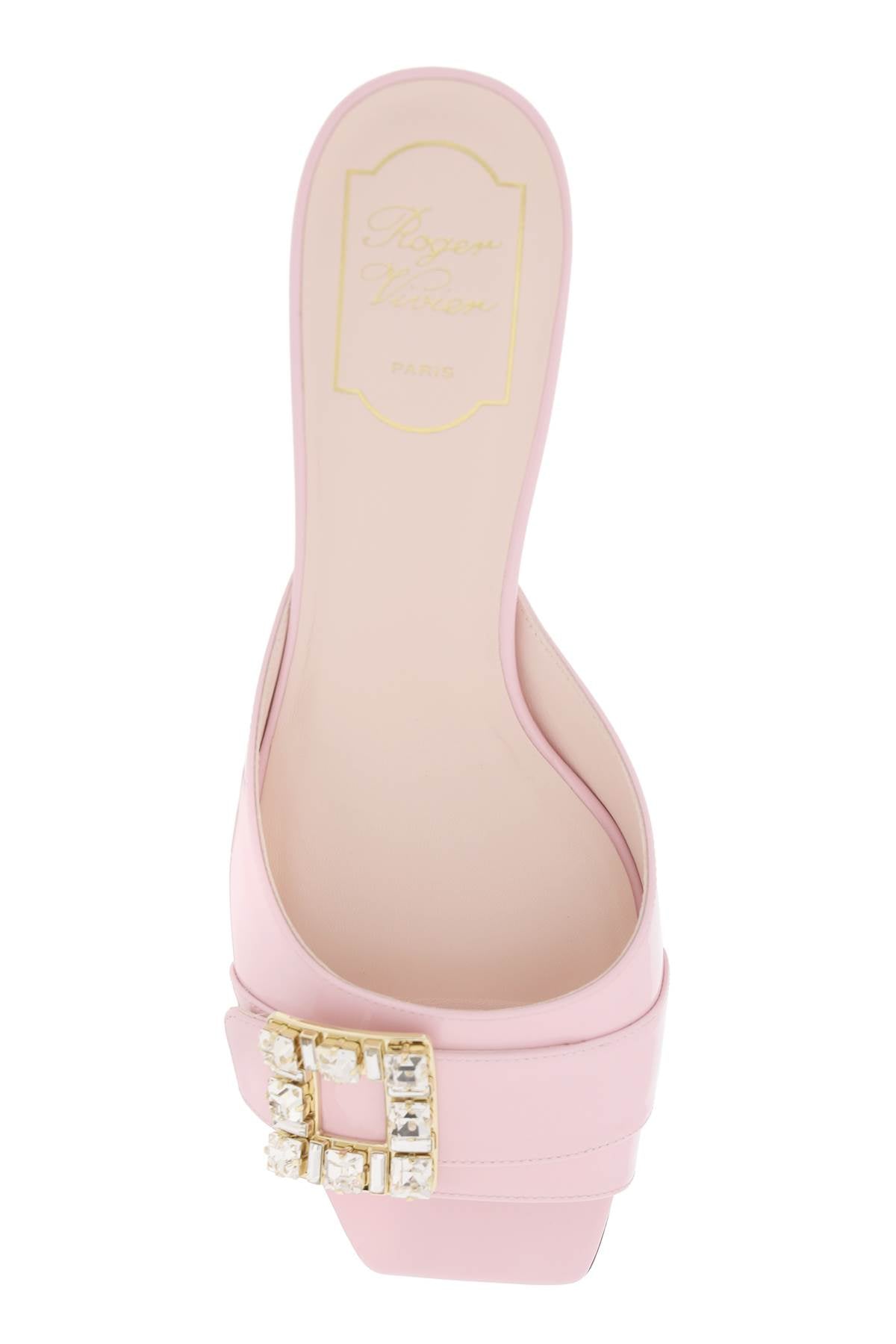 Roger Vivier Roger Vivier "très vivier patent leather mules with