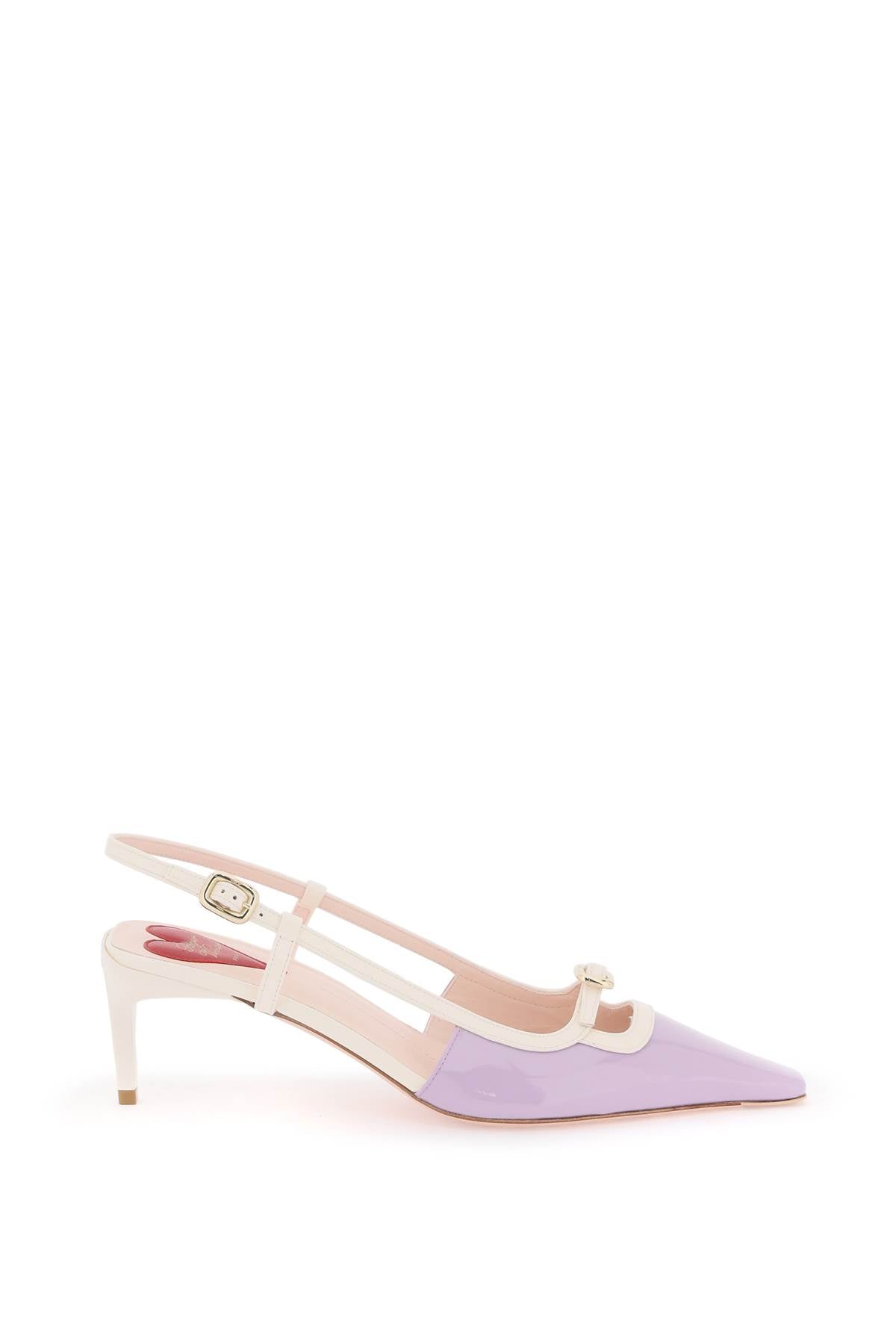 Roger Vivier Roger Vivier two-tone patent leather pumps