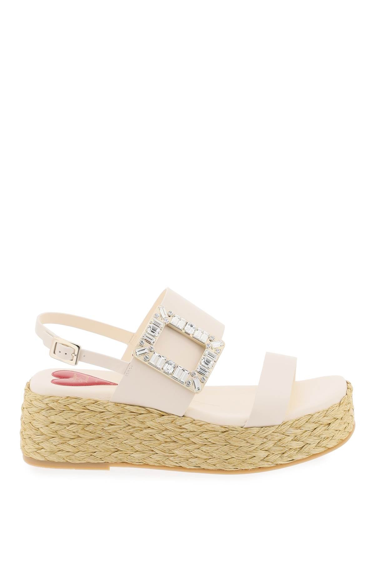 Roger Vivier Roger Vivier "crystal buckle espadrilles