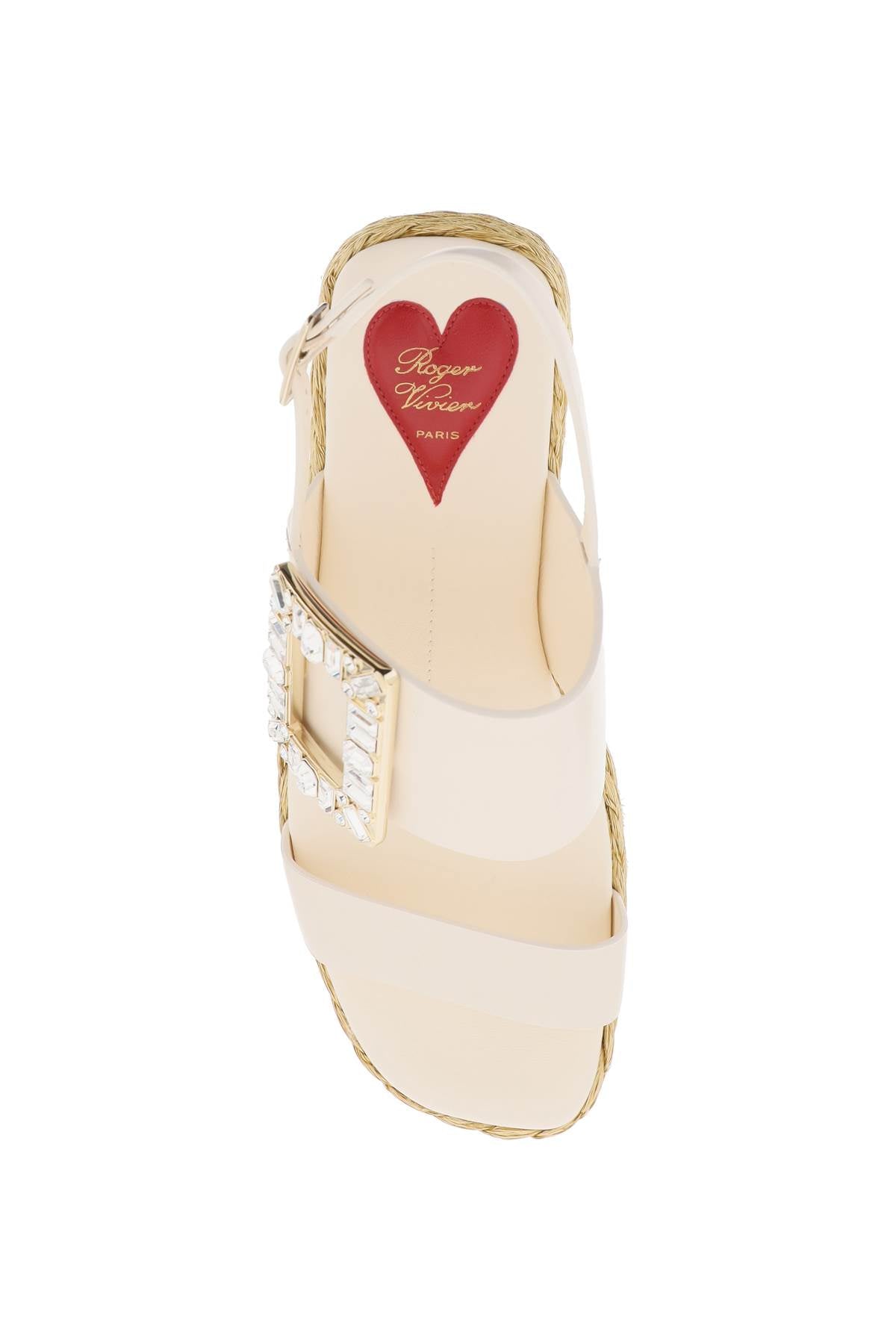 Roger Vivier Roger Vivier "crystal buckle espadrilles