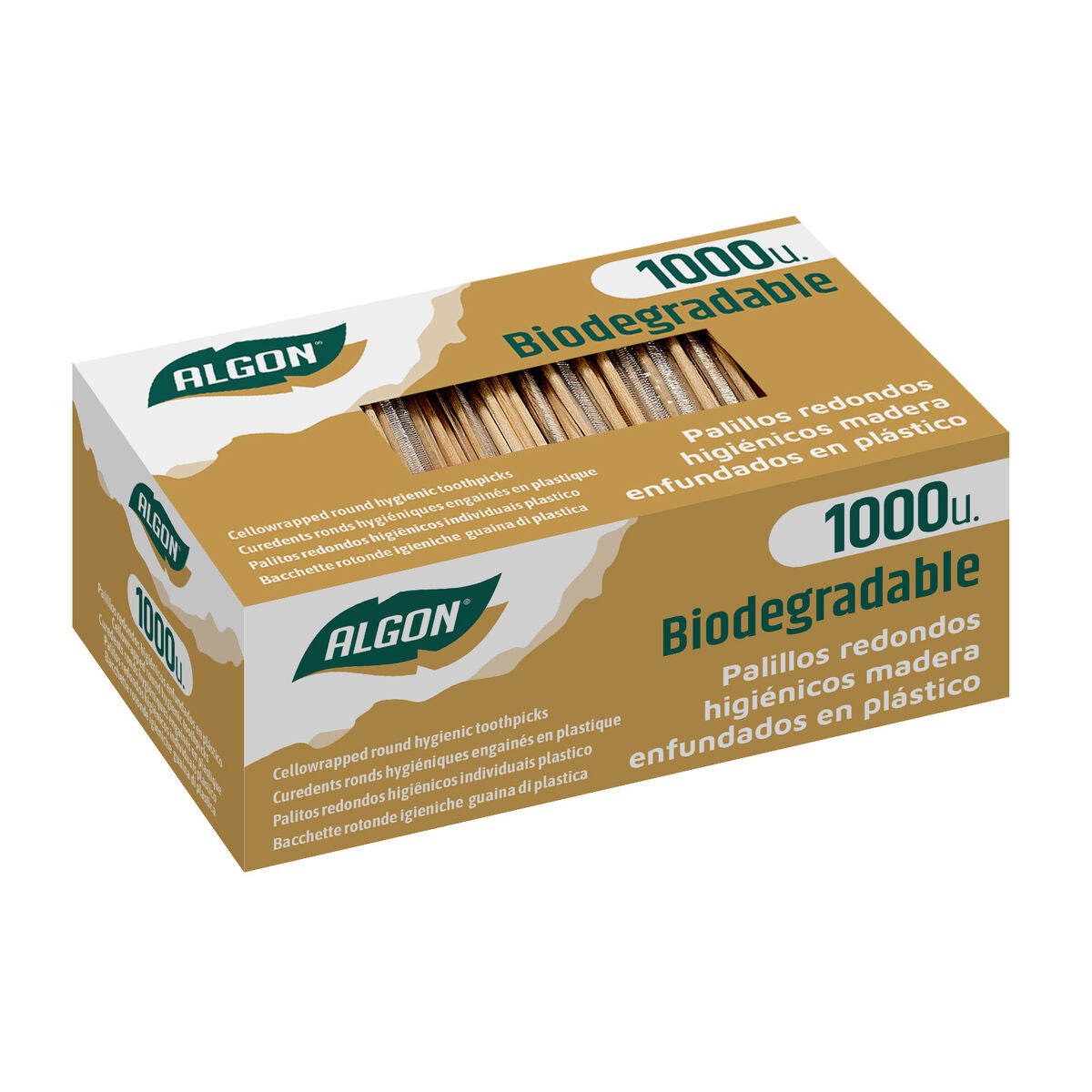 Tooth Picks Algon Set 1000 Pieces (30 Units)