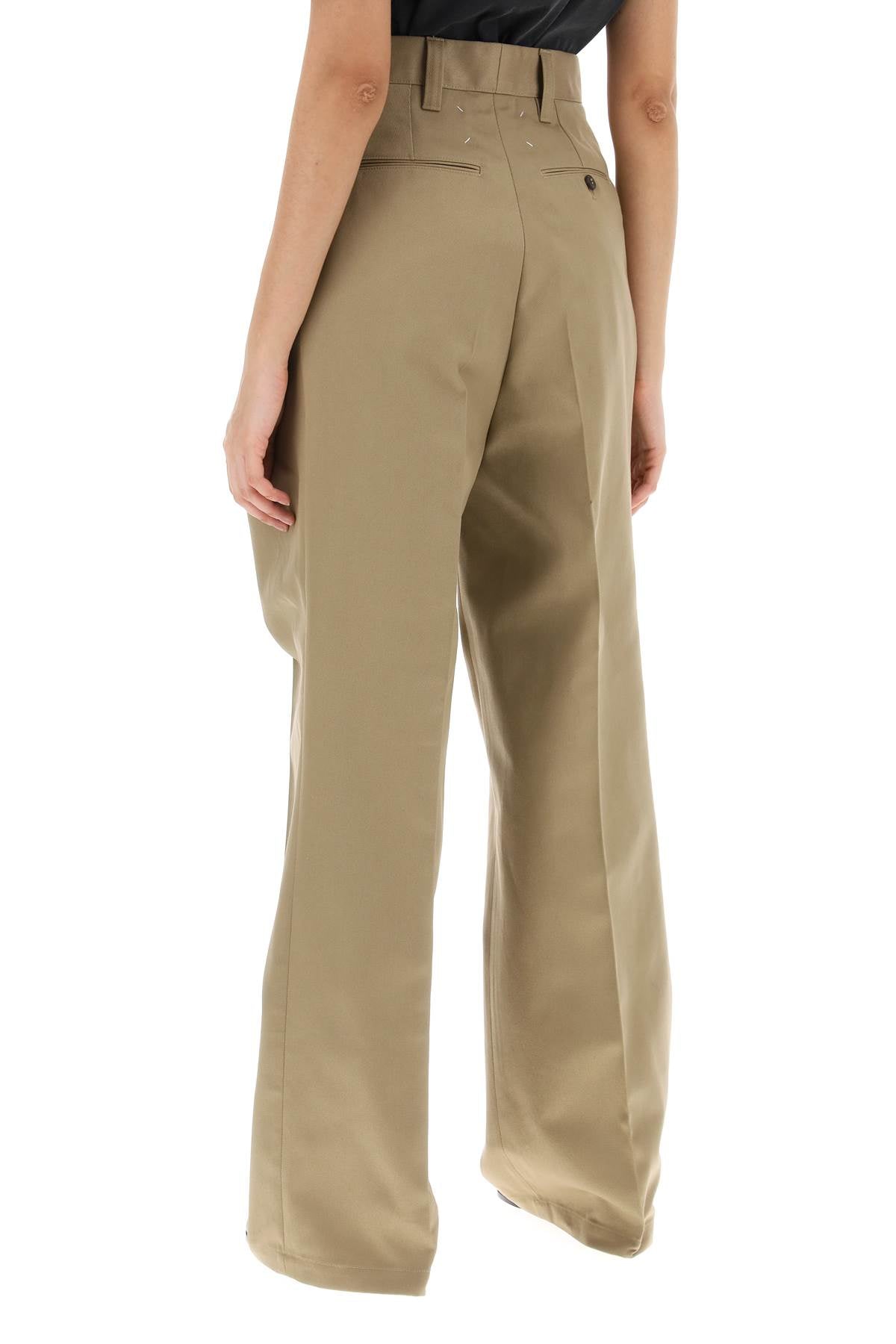 Maison Margiela trousers with triple ple