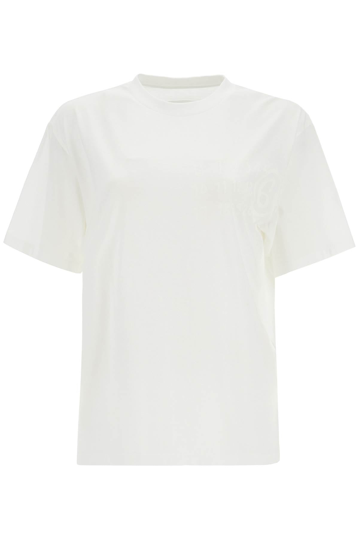 MM6 Maison Margiela numeric logo t-shirt