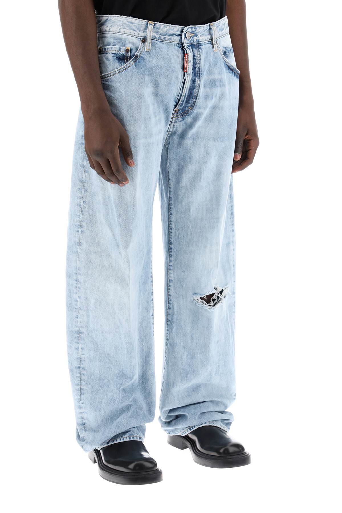 Dsquared2 Dsquared2 "oversized jeans with destroyed