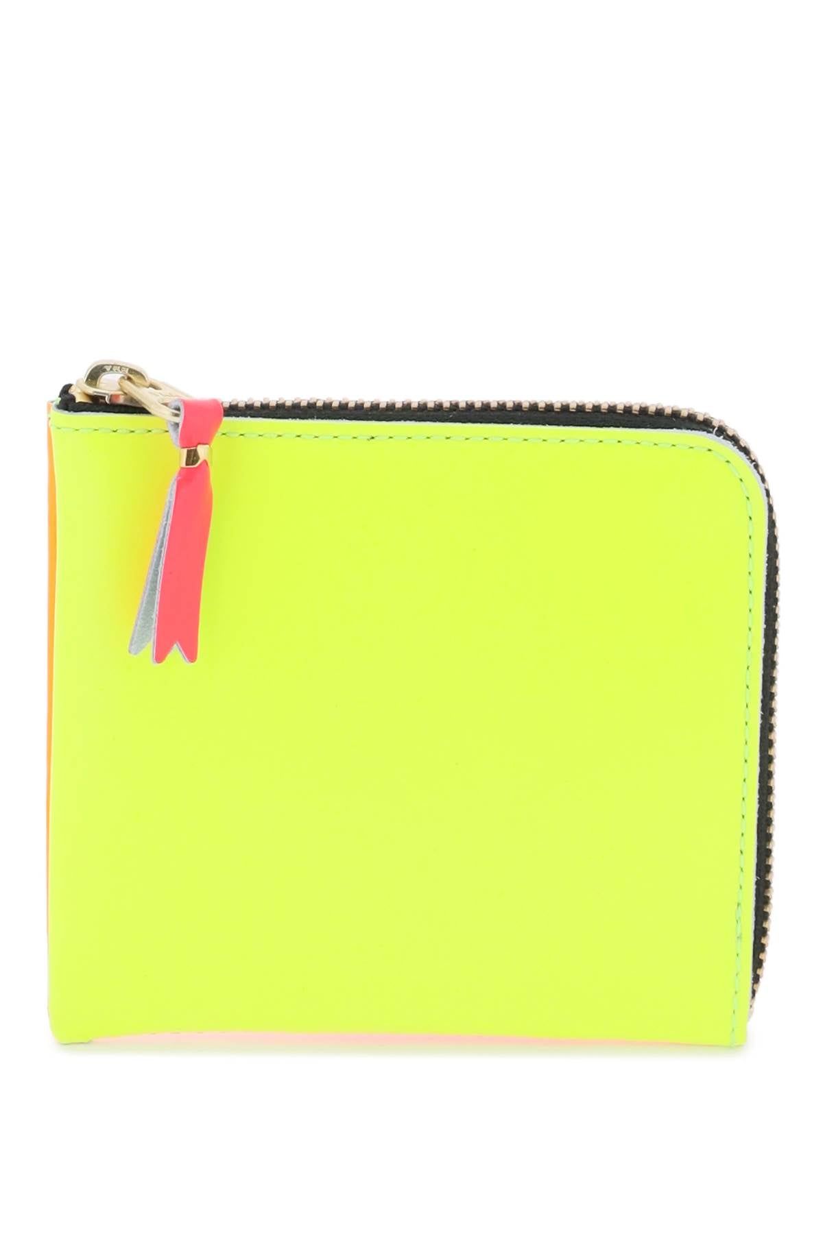 Comme Des Garcons Wallet Comme Des Garcons Wallet super fluo small bifold wallet