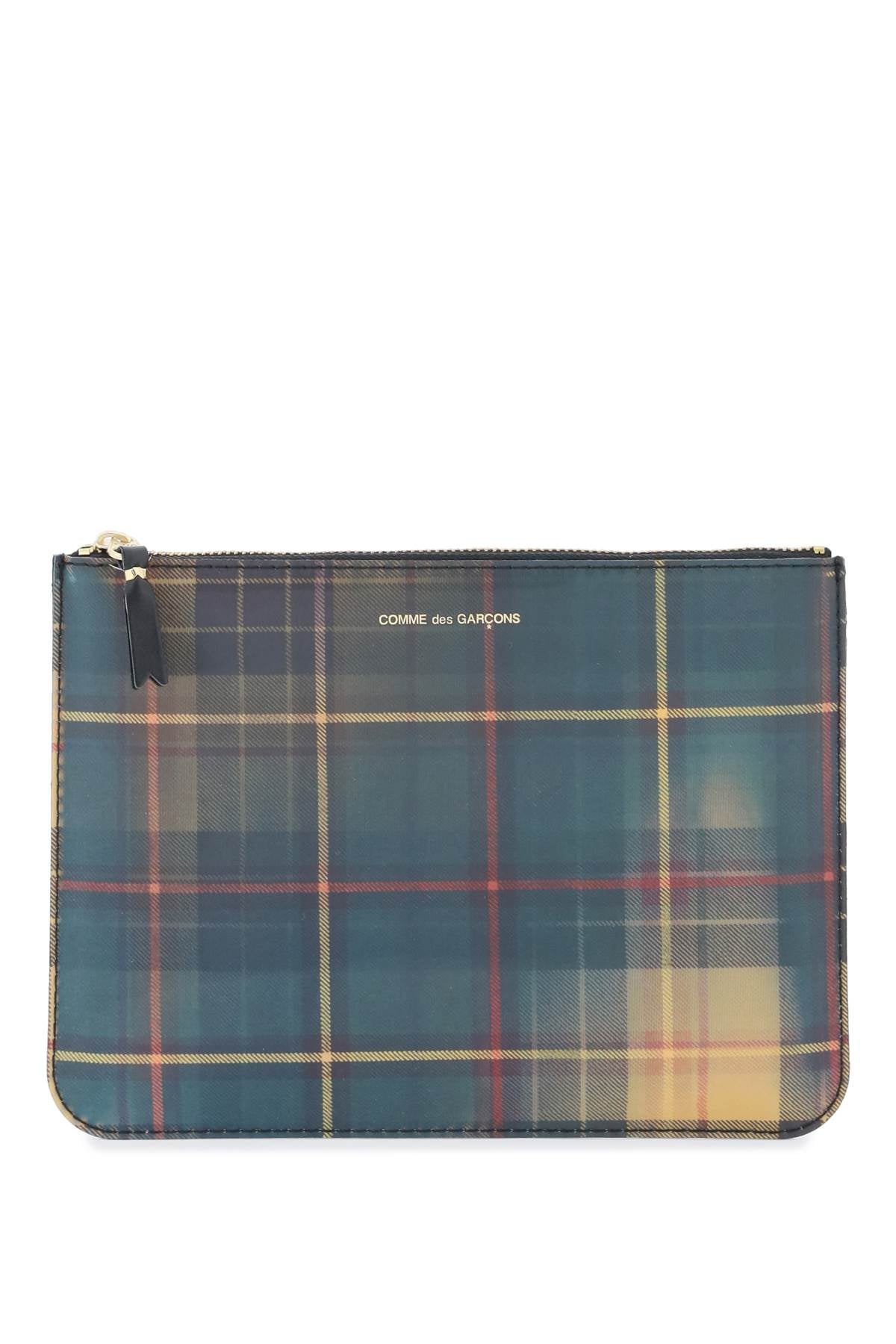 Comme Des Garcons Wallet Comme Des Garcons Wallet lenticular-effect pouch