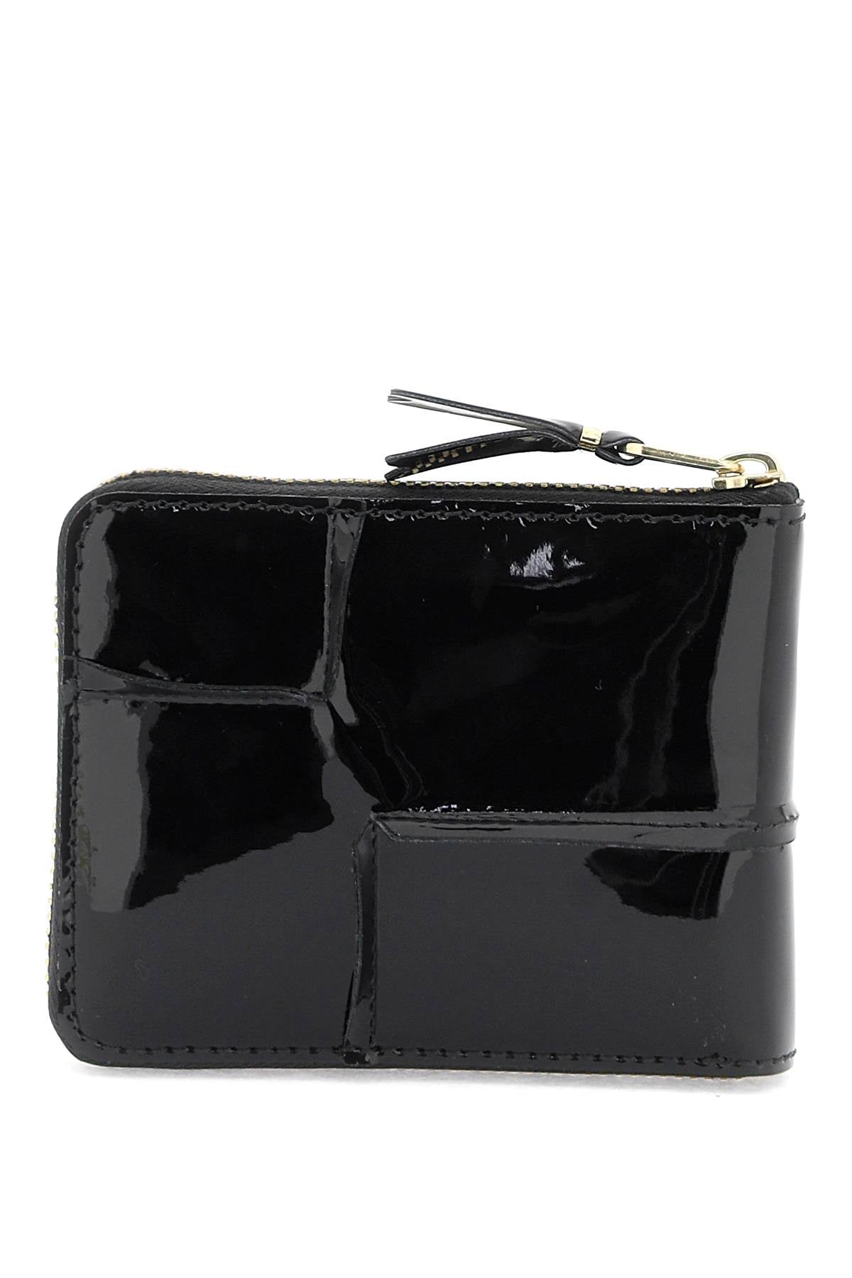 Comme Des Garcons Wallet Comme Des Garcons Wallet zip around patent leather wallet with zipper