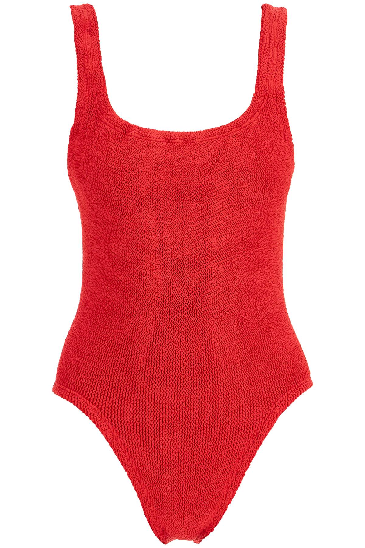 Hunza G. one-piece square neck swims