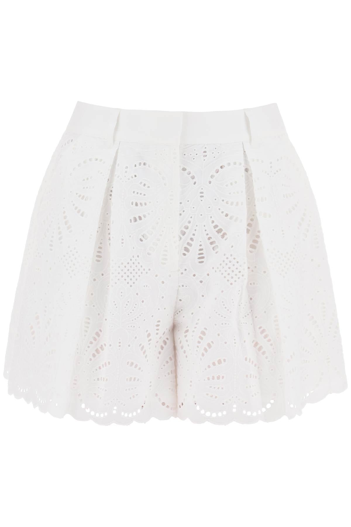 Self Portrait Self Portrait lace sangallo shorts for