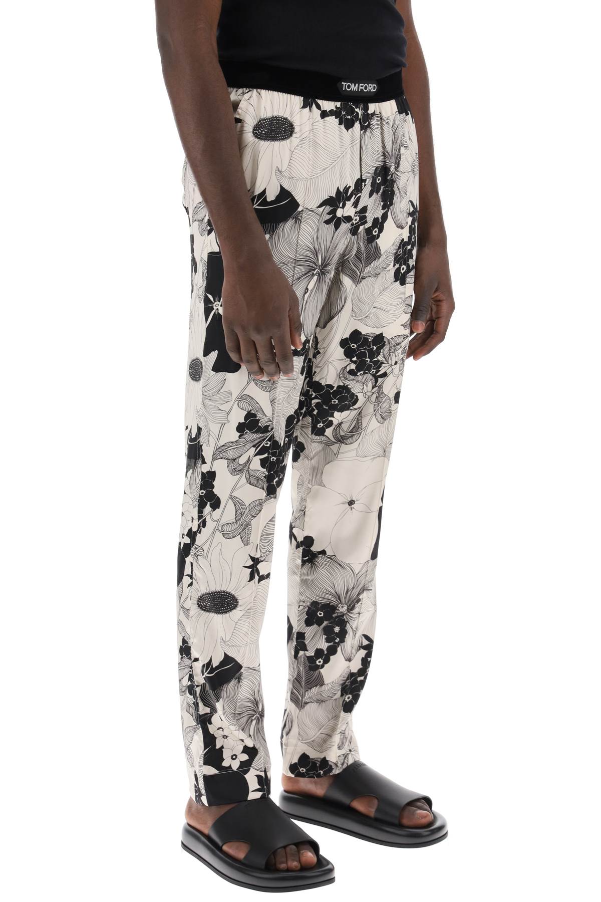 Tom Ford Tom Ford pajama pants in floral silk