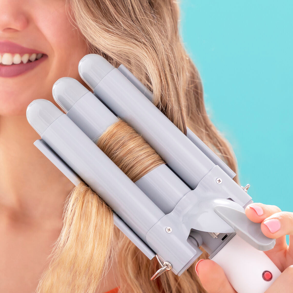 Triple Ceramic Styling Curling Iron Triler InnovaGoods