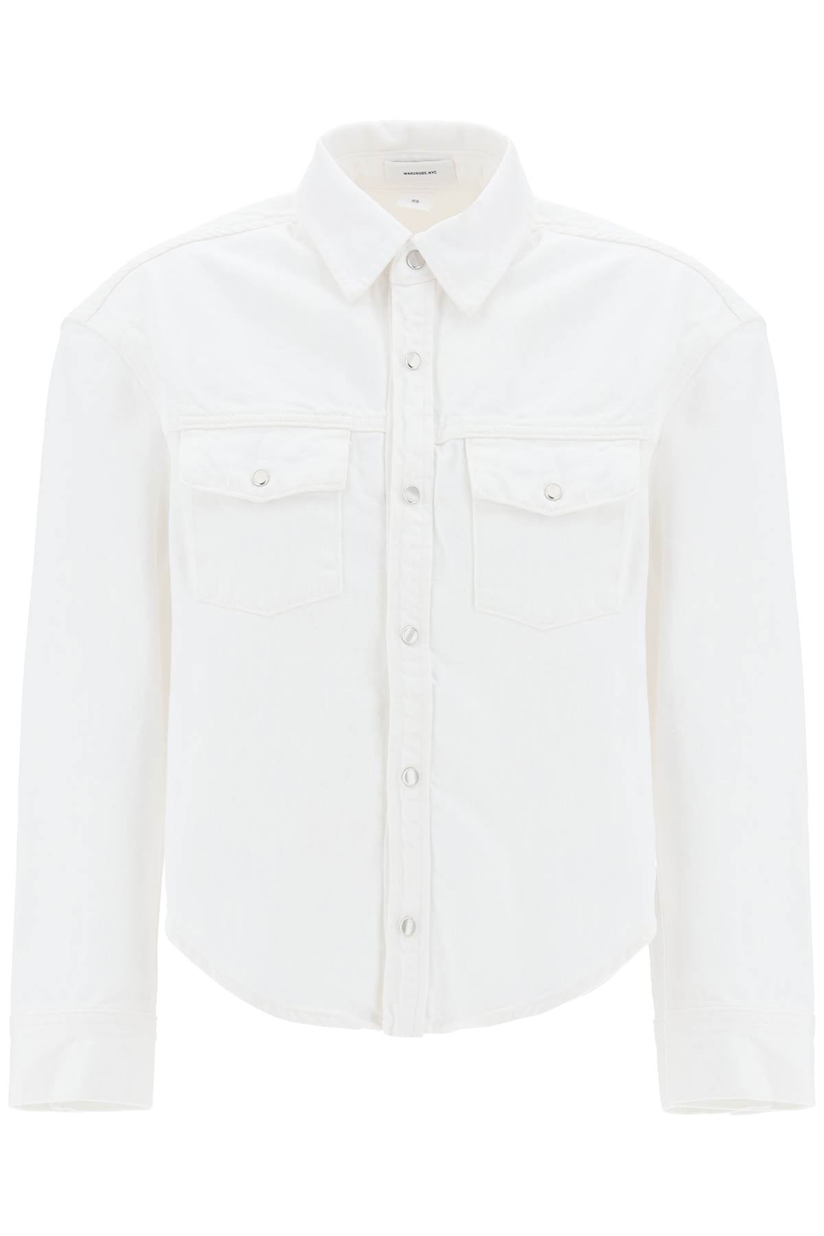 Wardrobe.Nyc Wardrobe.Nyc boxy denim overshirt