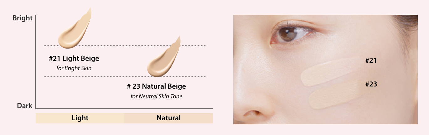 A'pieu Waterlock Cushion SPF50+ PA++++ Set 15g + 15g(Refill) #21 Light Beige