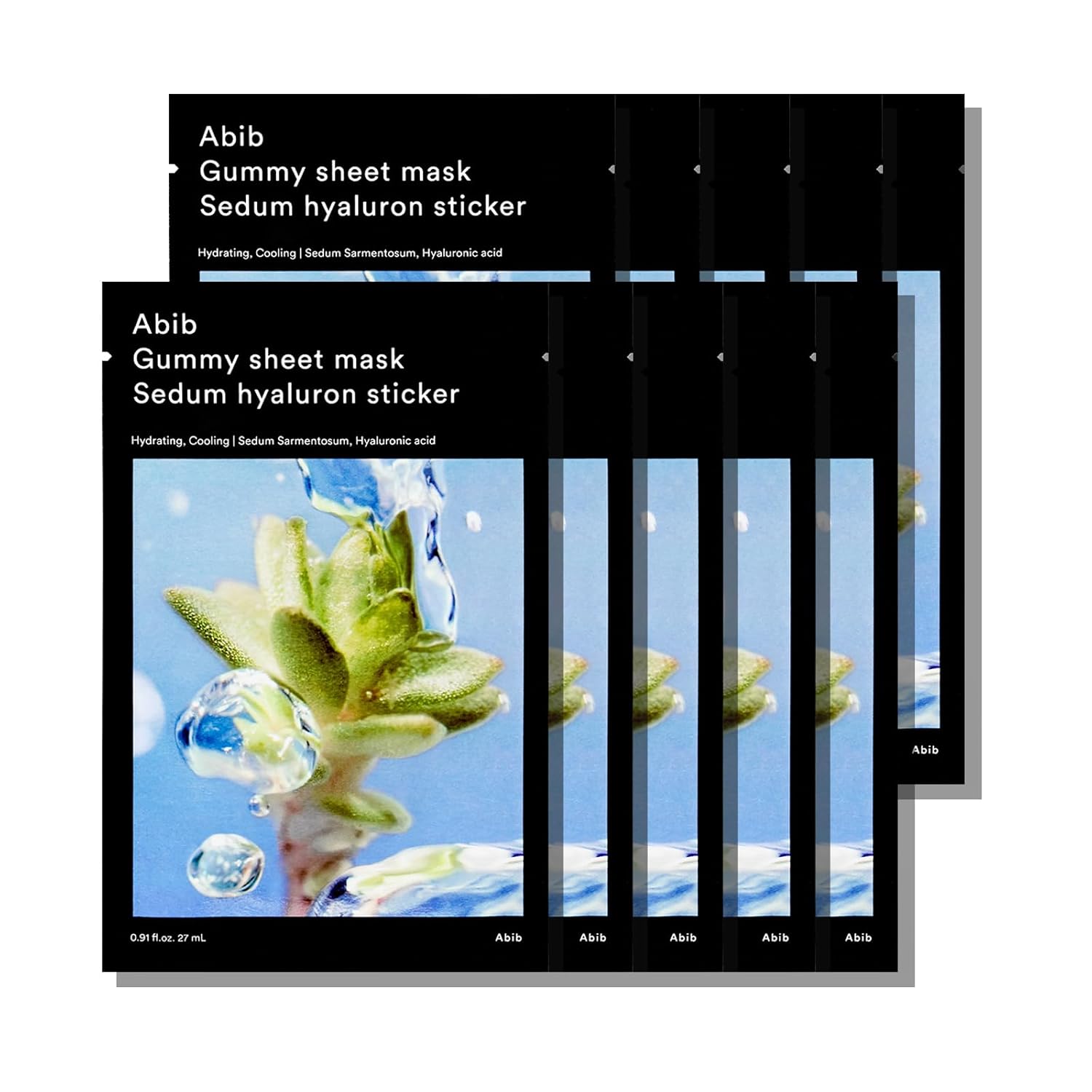 Abib Gummy Sheet Mask Sedum Hyaluron Sticker 27ml X 10ea