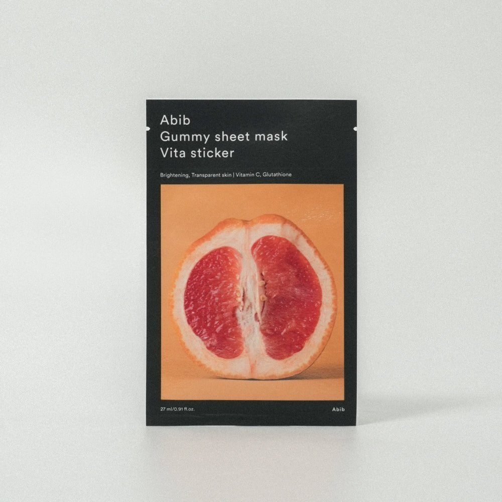 Abib Gummy Sheet Mask Vita Sticker 27ml X 10ea - JOSEPH BEAUTY