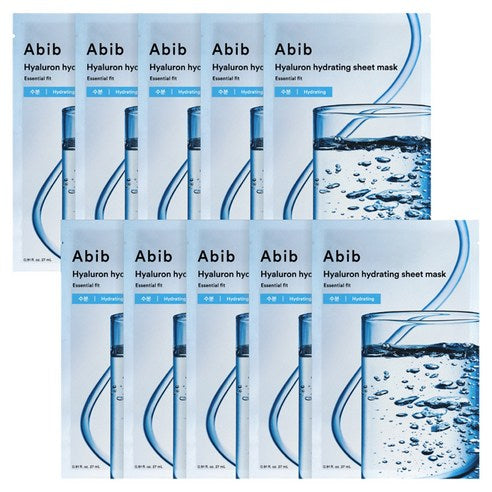 Abib Hyaluron Hydrating Sheet Mask 27ml X 10ea