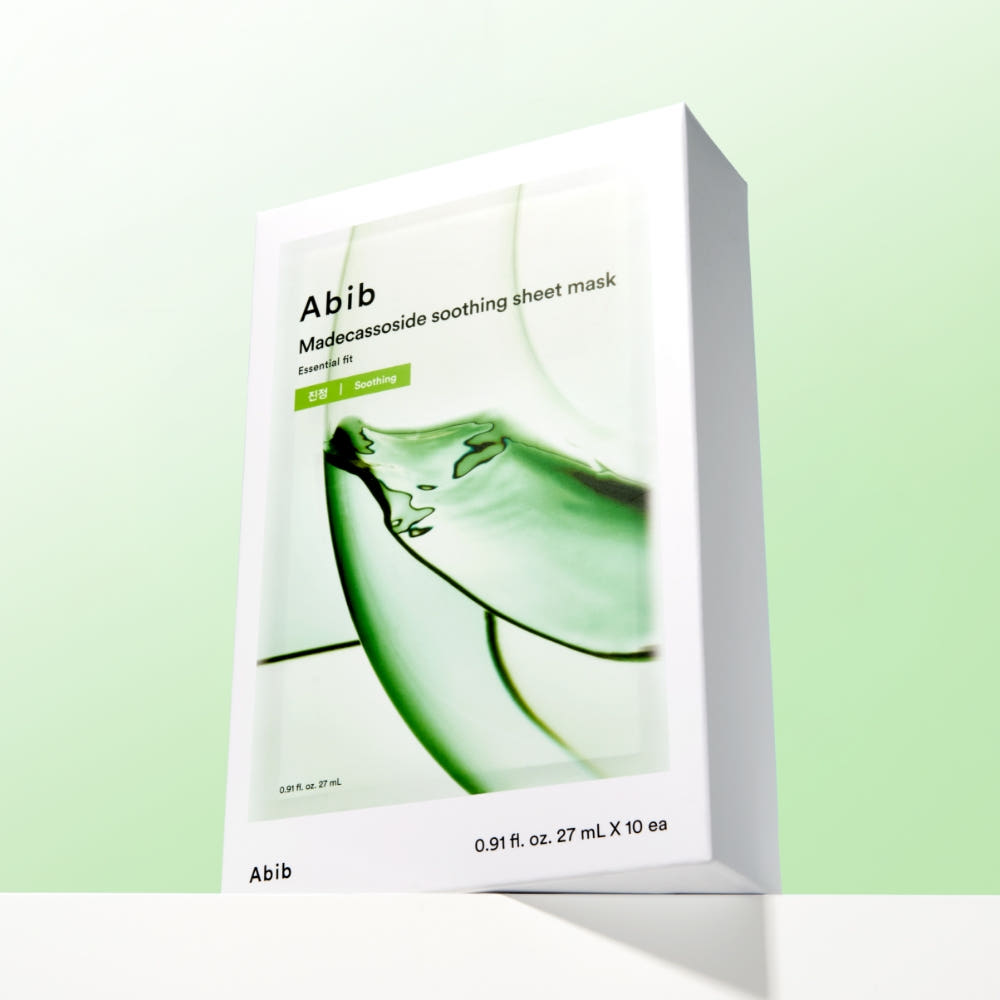 Abib Madecassoside Soothing Sheet Mask 27ml X 10ea
