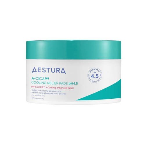 AESTURA A - CICA 365 COOLING RELIEF PADS pH4.5 110ml/60P - JOSEPH BEAUTY